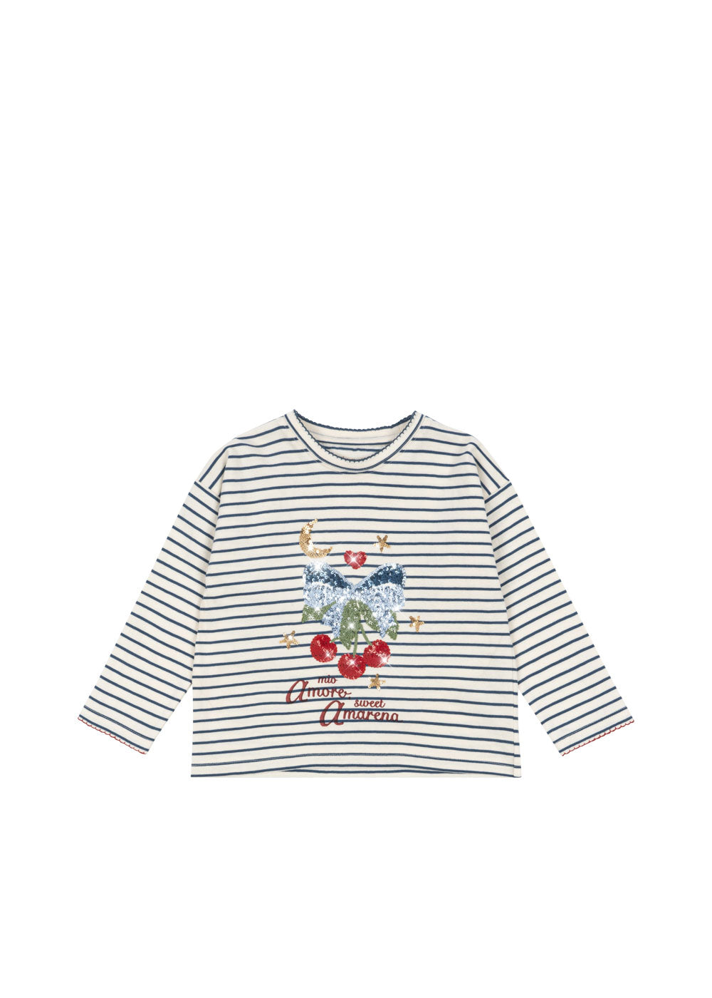 KONGES SLØJD Lin Topp m/striper