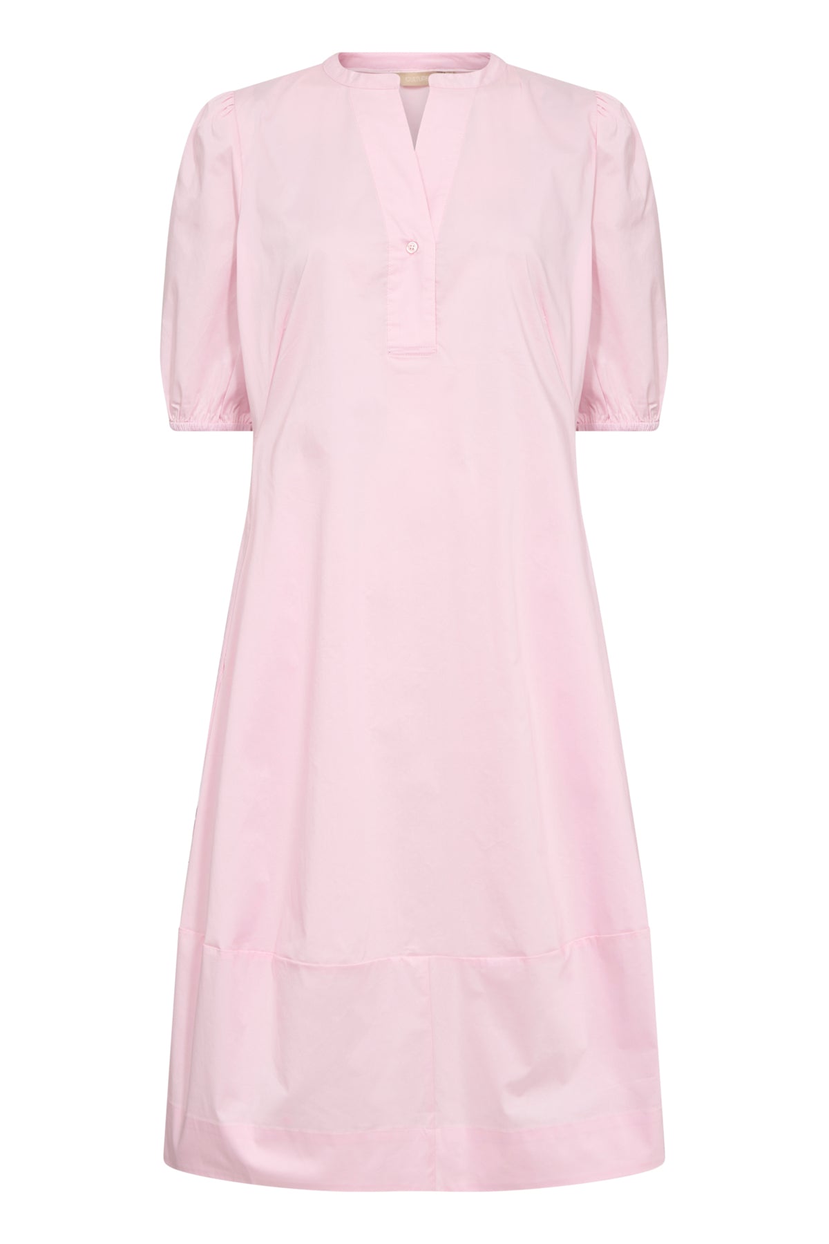 CULTURE Antoinett Placket Dress Lys Rosa