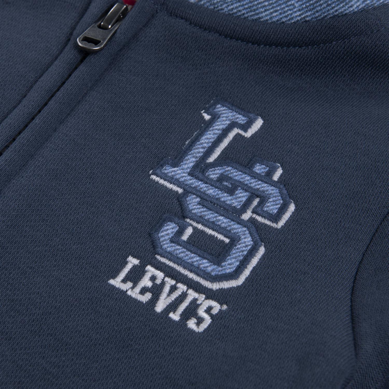 LEVIS 0-3ÅR Hettejakke Blå