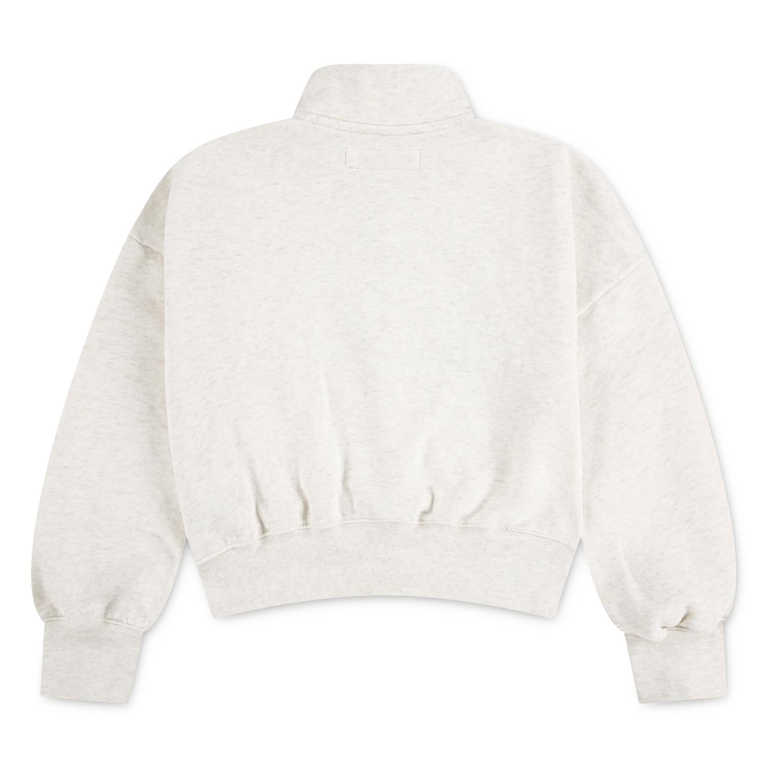 ABERCROMBIE & FITCH Genser m/Zip Beige Melert
