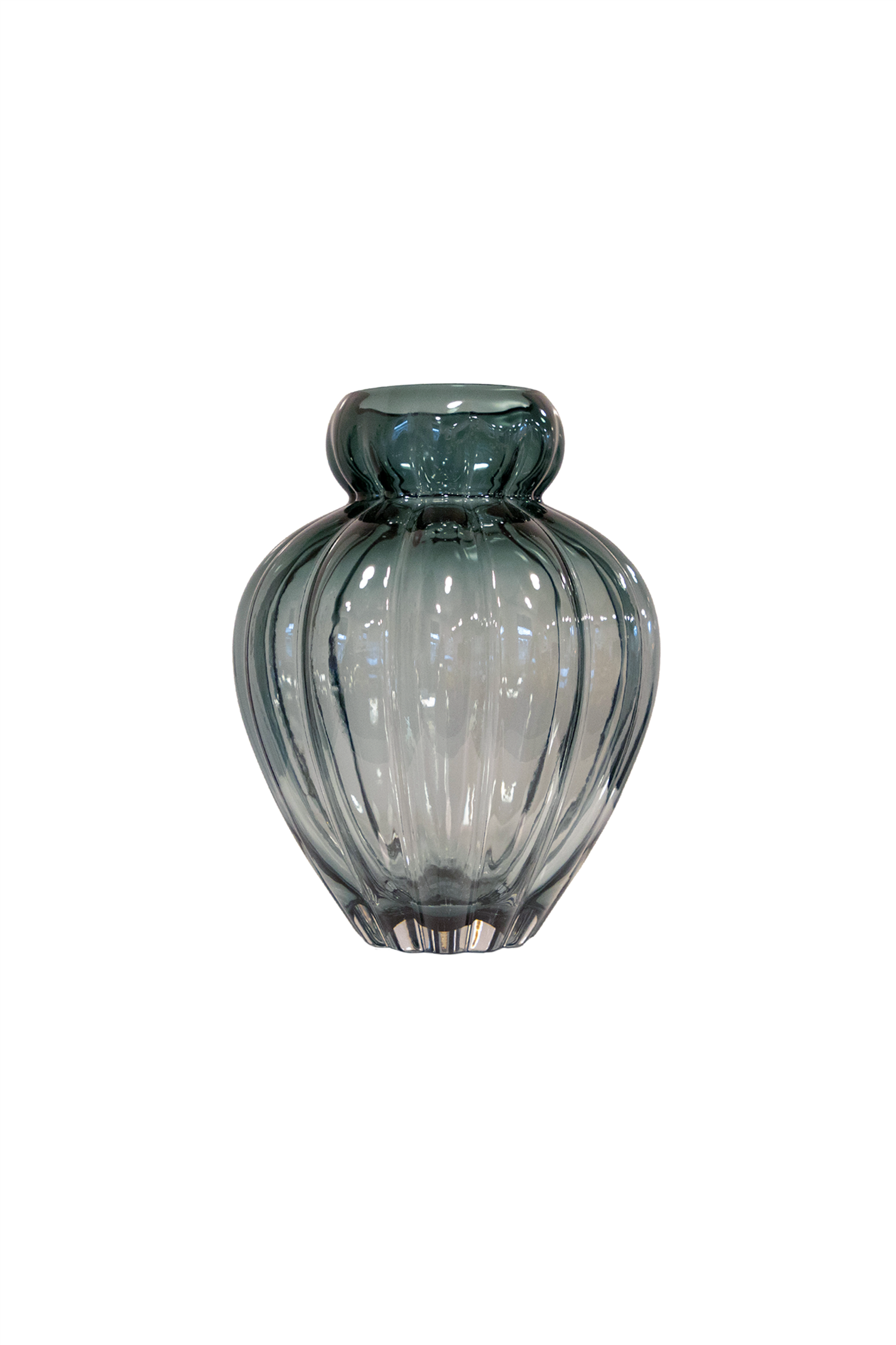 SPECKTRUM Audrey small vase Petrol Blue