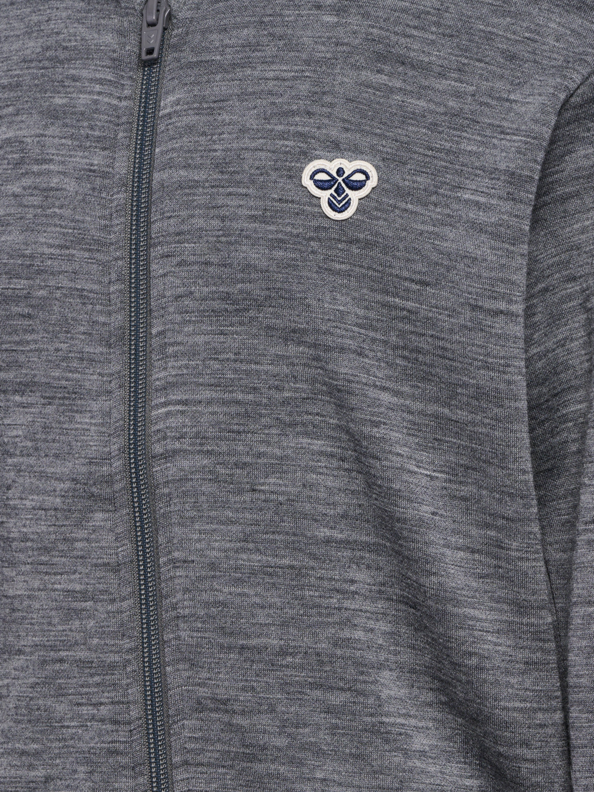 HUMMEL 4-14ÅR Ulljakke Jr. Bee Dark Grey Melange