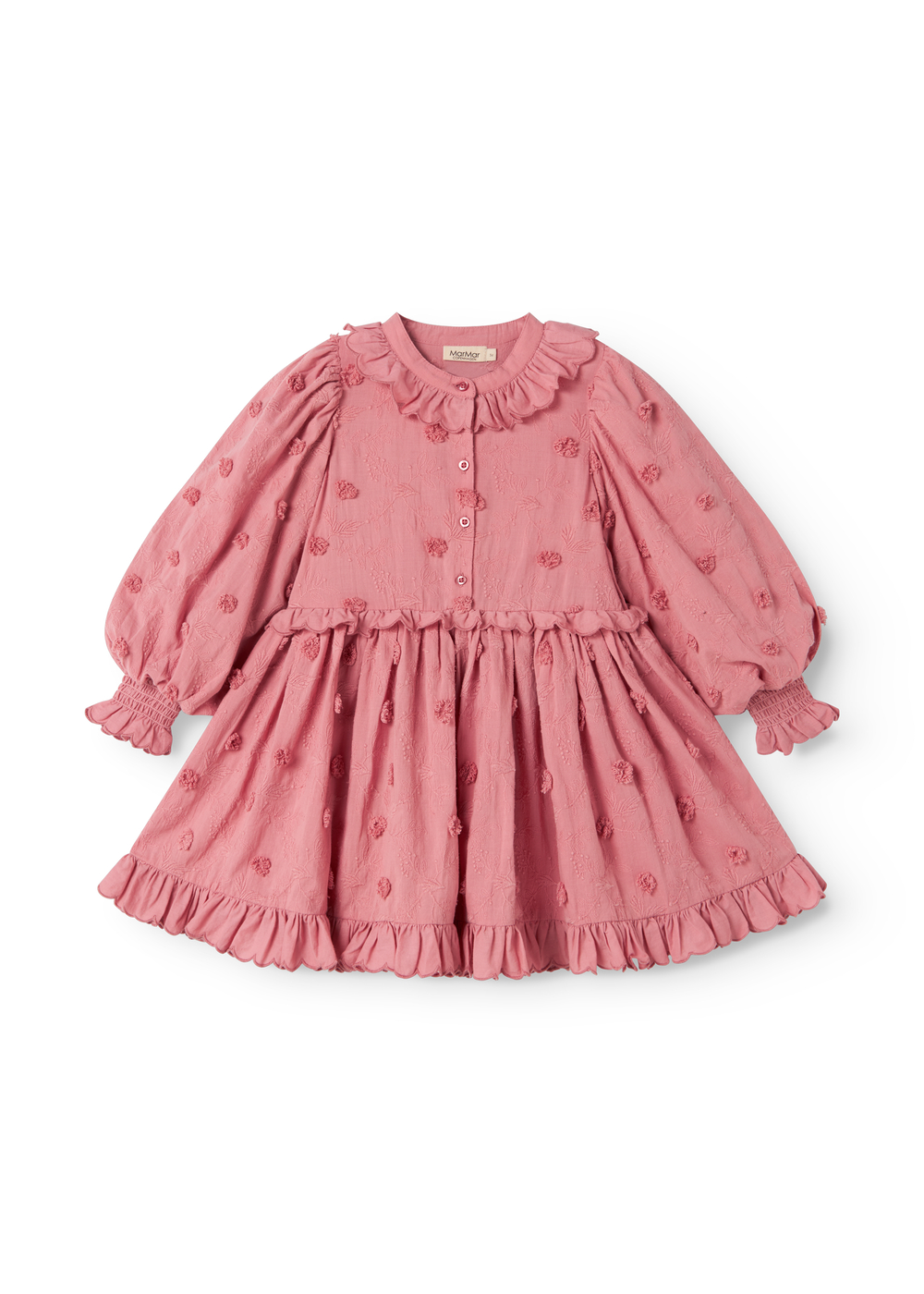MARMAR COPENHAGEN 3-12ÅR Dipa Dress Korallrosa