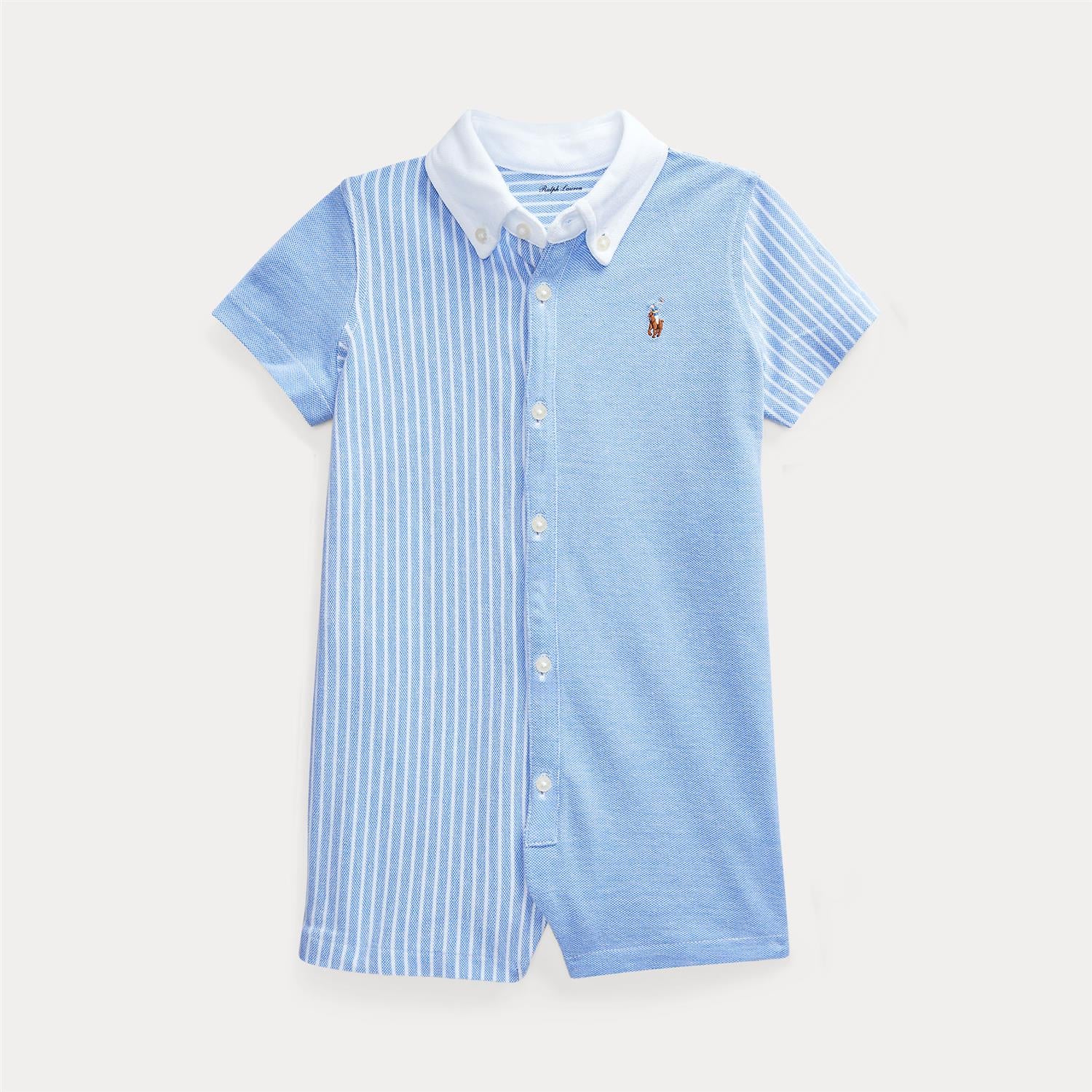 RALPH LAUREN Baby 0-24mnd. Sommerdress Lyseblå