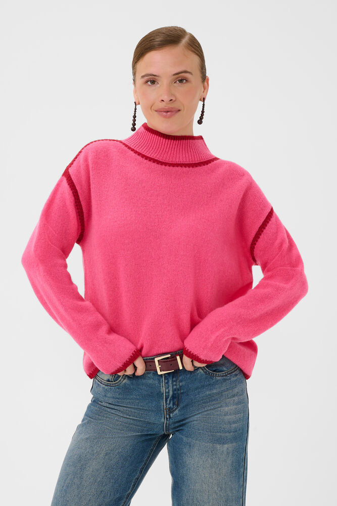 CULTURE Katarina Turtleneck Pink