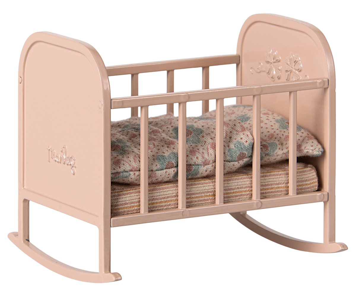 MAILEG Cradle,My Dus Rosa