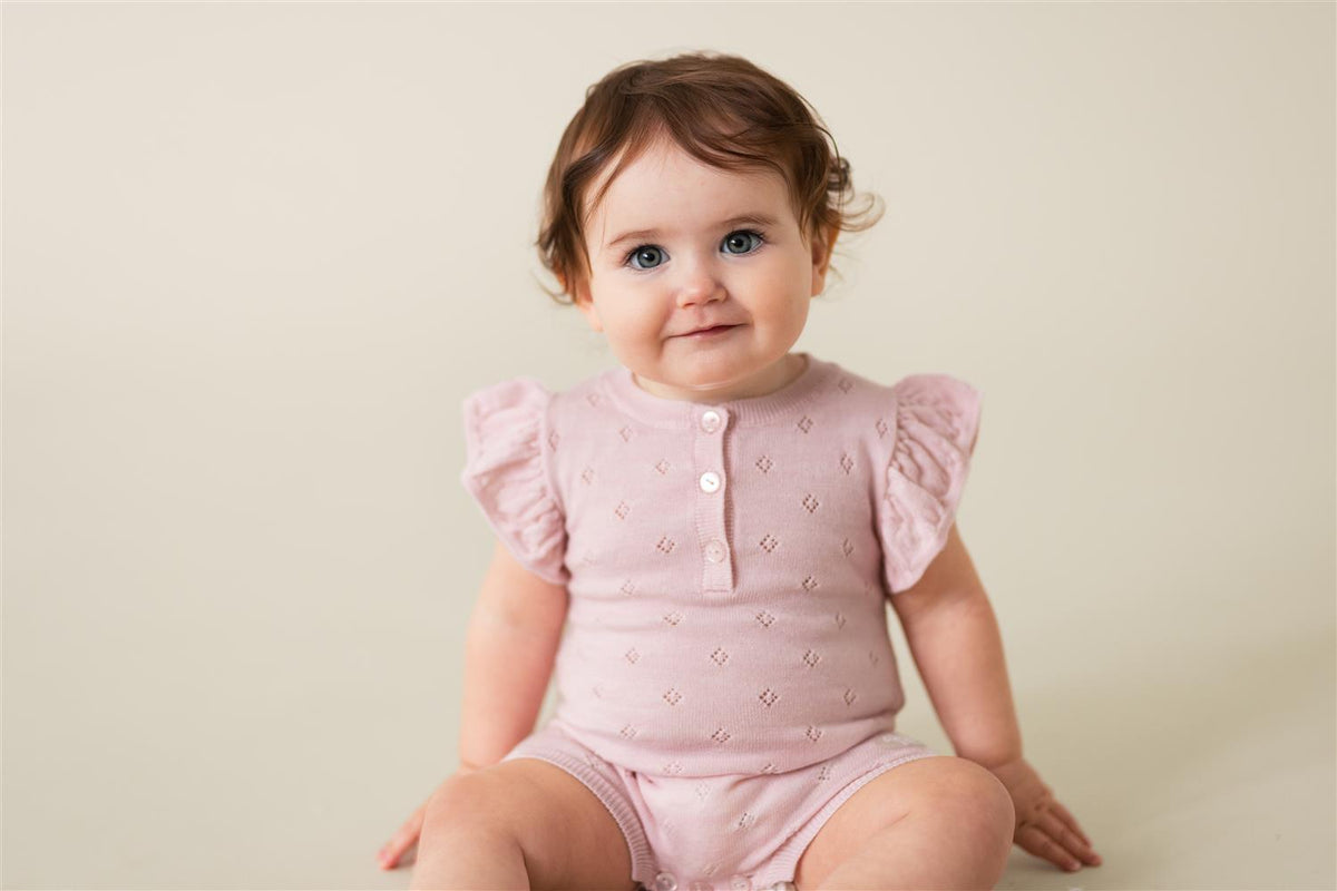 LILLELAM Romper July Himmelrosa