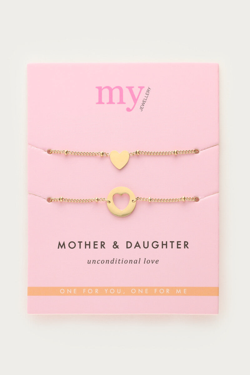 My Jewellery Mother & daughter bracelet gold