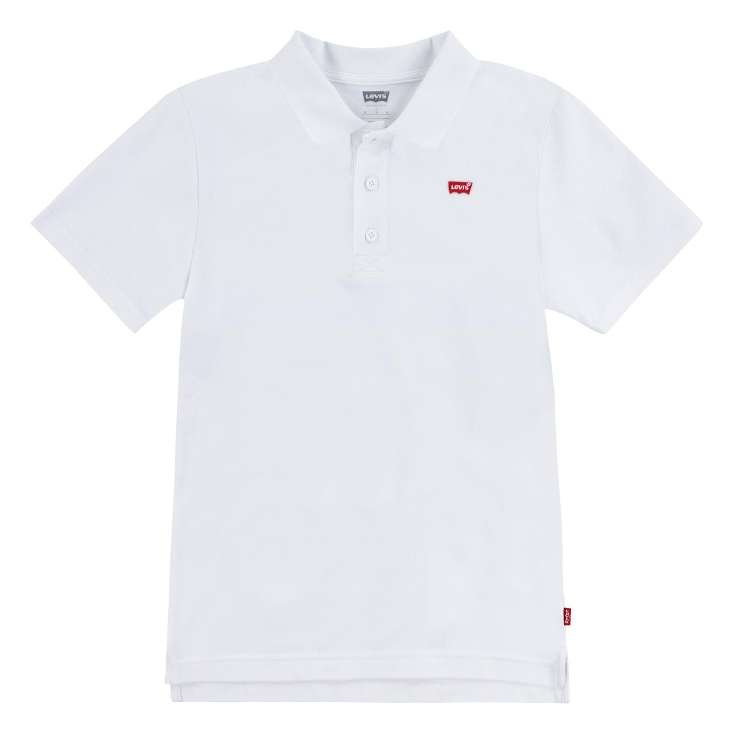 LEVIS T-skjorte m/krage Hvit