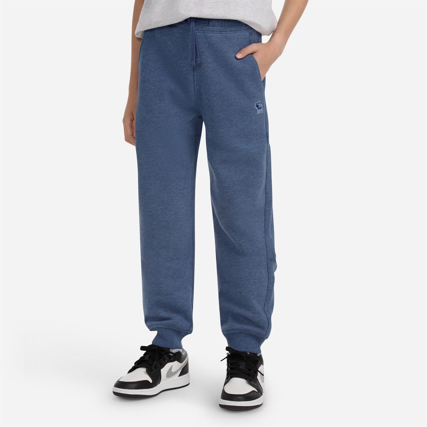 ABERCROMBIE & FITCH Bukse,College Blå Melert