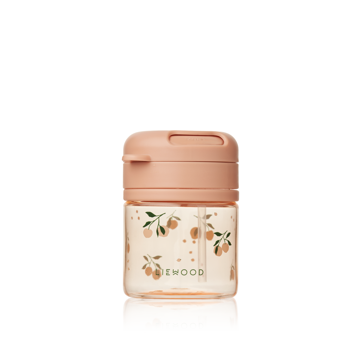 LIEWOOD Pavia Tritan Straw Cup,Peach