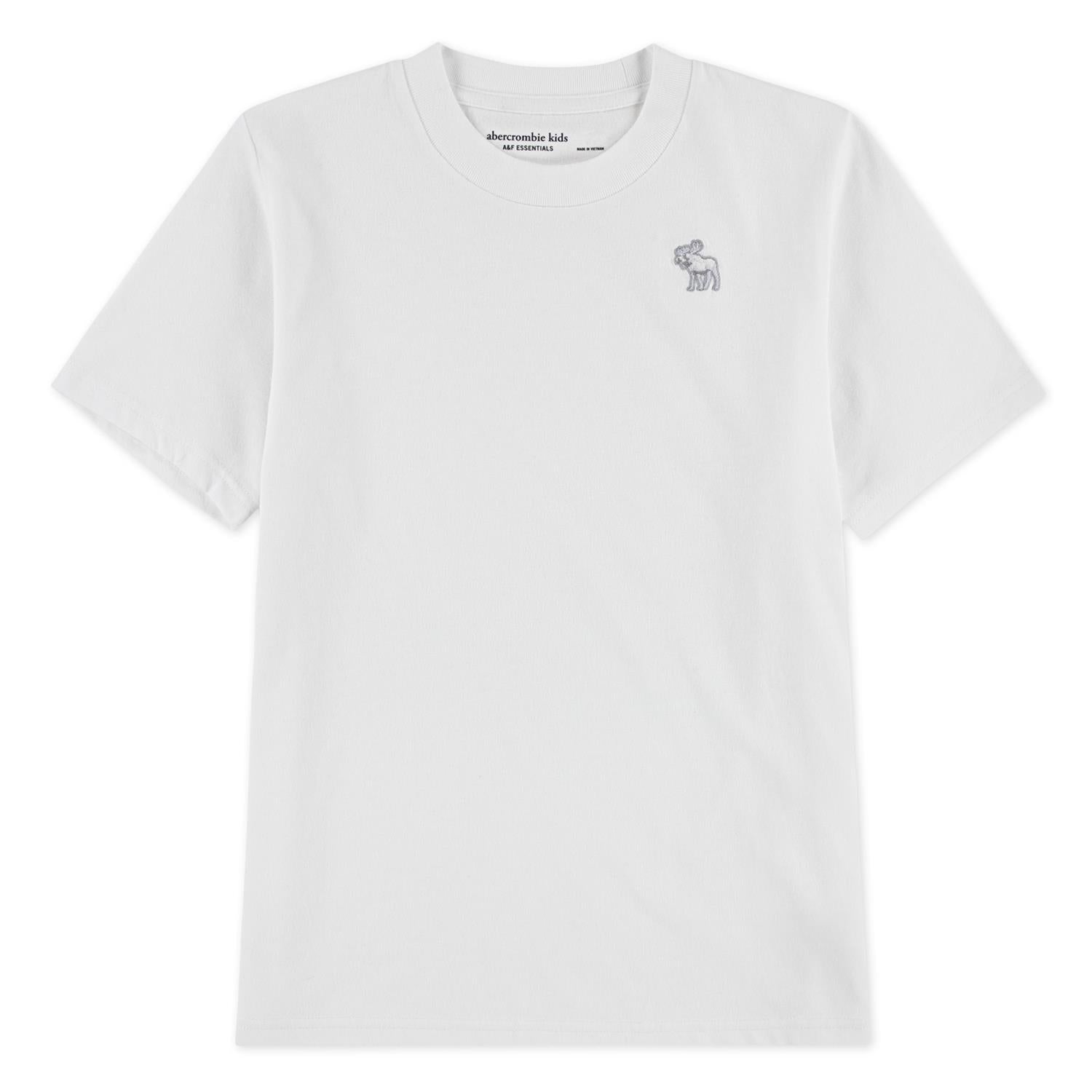 ABERCROMBIE & FITCH T-skjorte Hvit