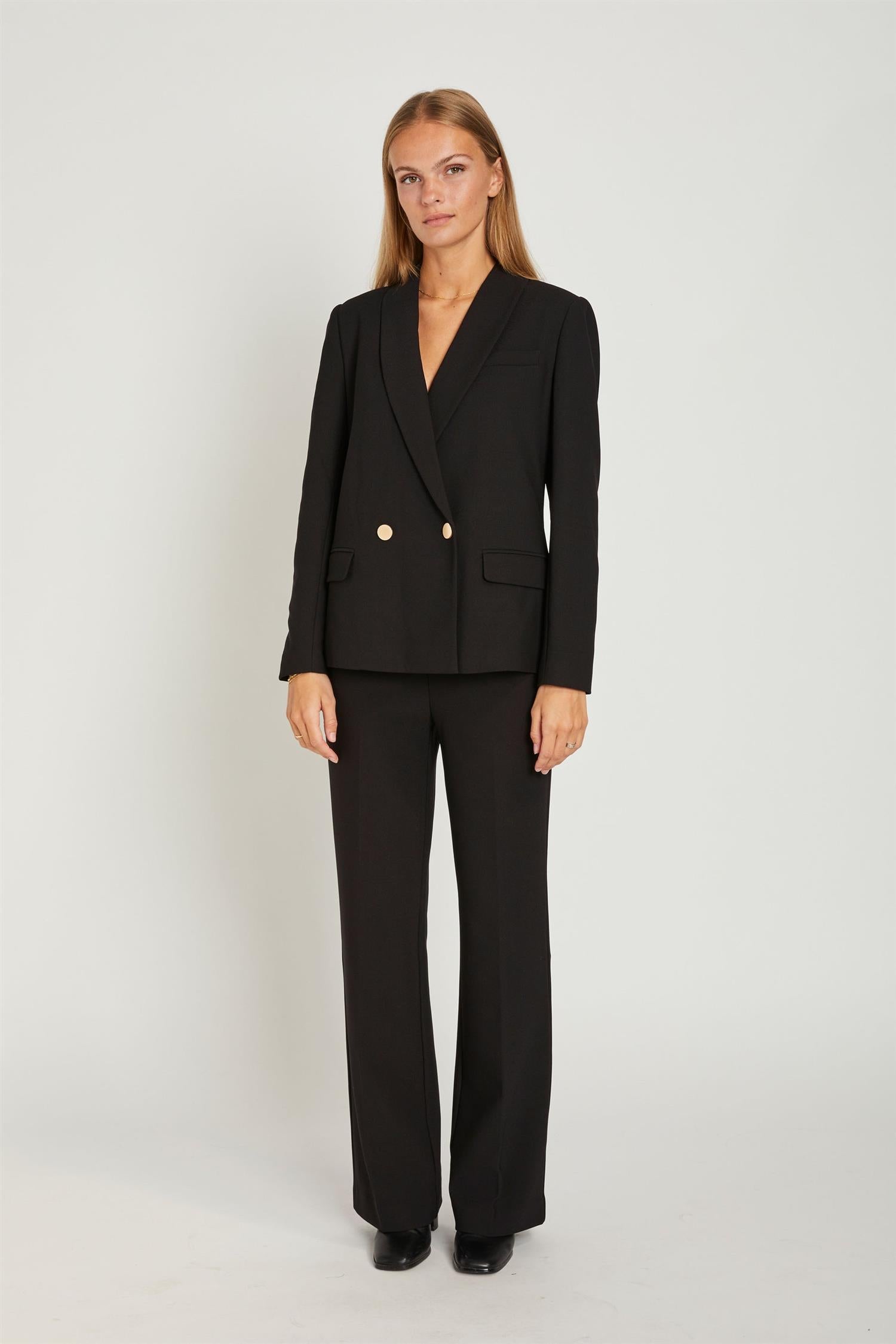 RUE de FEMME Olana Wide Pants Sort