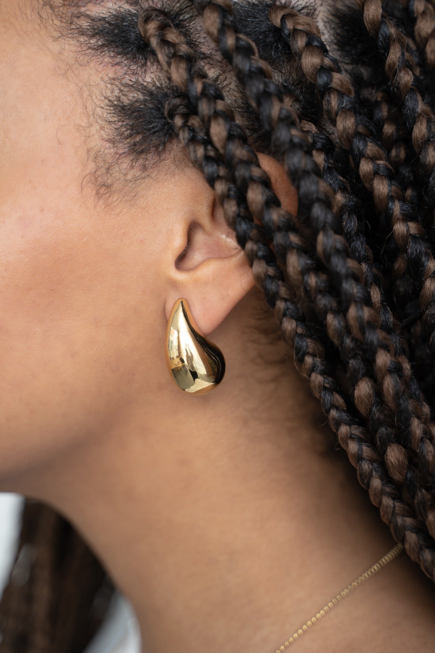 My Jewellery Drop earrings medium Sølv