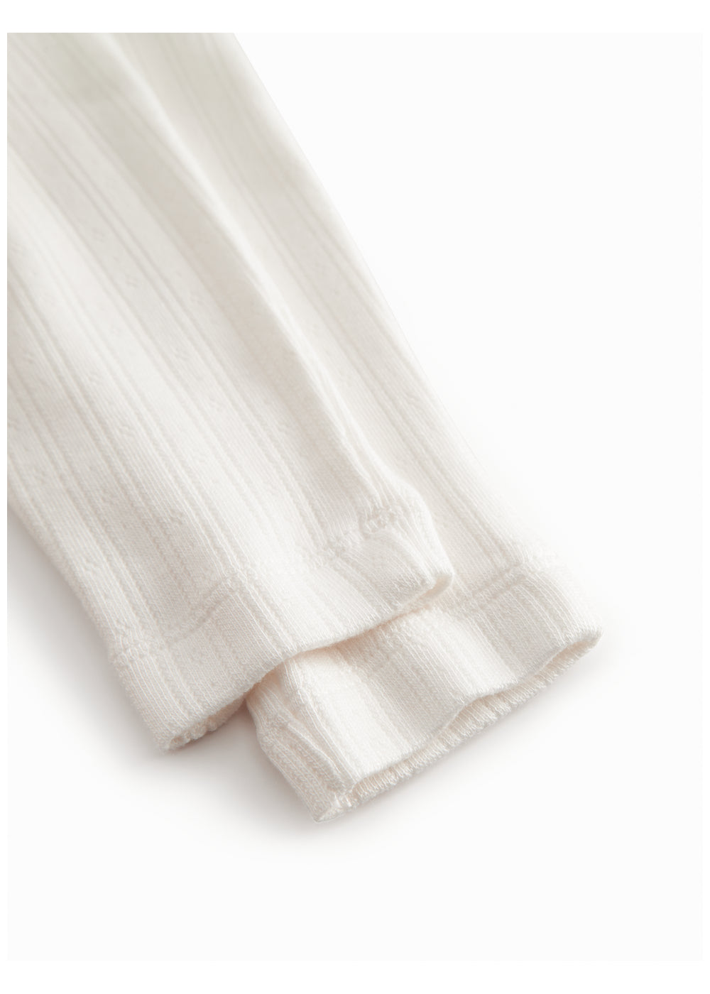 MARMAR COPENHAGEN 0-3ÅR Piva Pointelle Pants,Newborn Hvit - Farmor Ingvarda