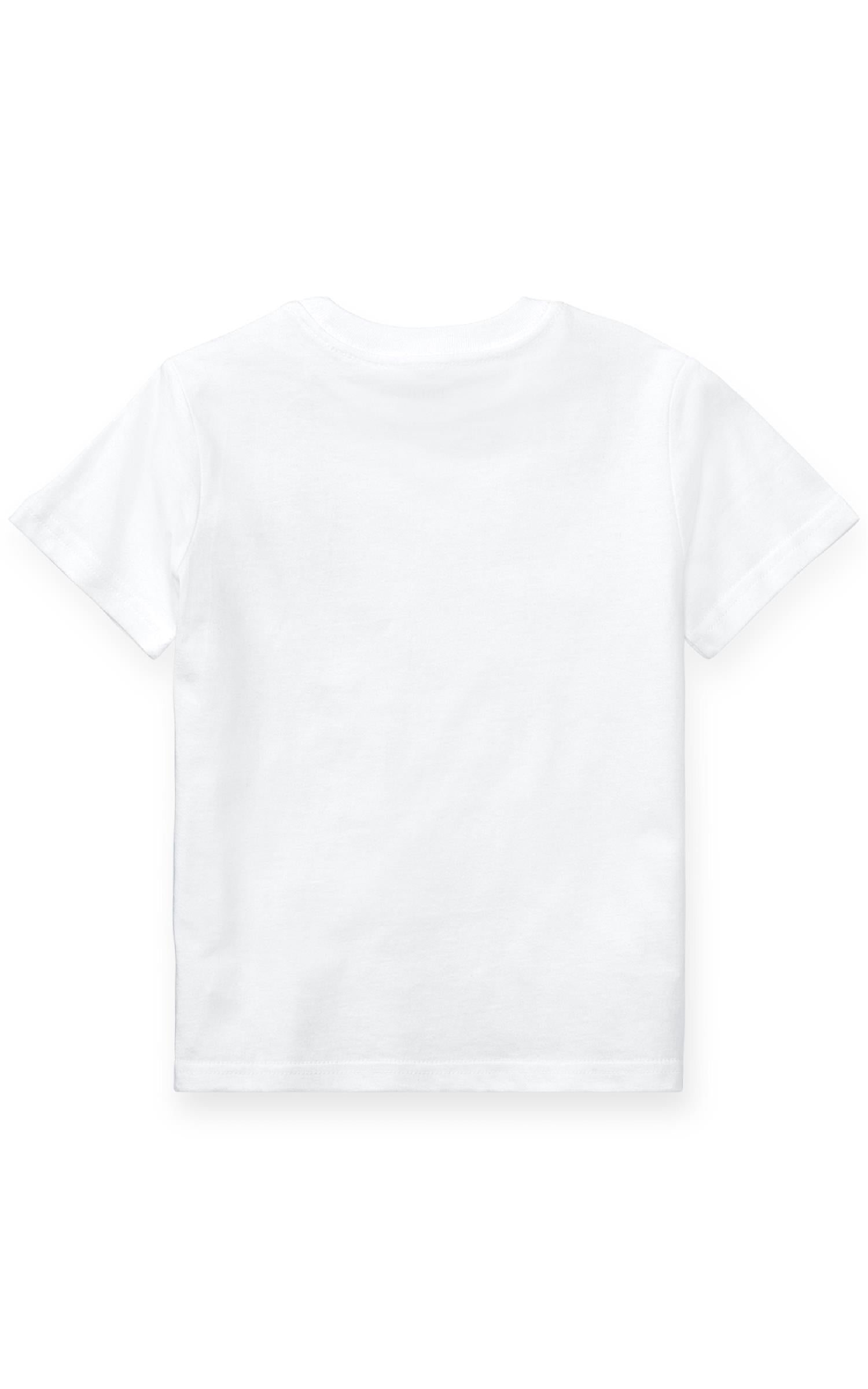 RALPH LAUREN 8-16År T-skjorte liten logo Hvit