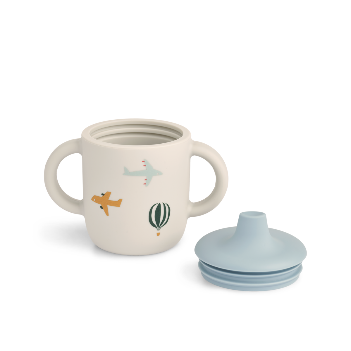 LIEWOOD Neil Sippy Cup,Aviator Sand/Lyseblå
