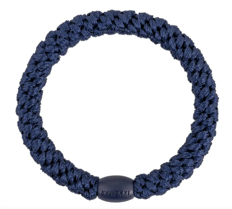 KKNEKKI Kknekki Hårstrikk Navy