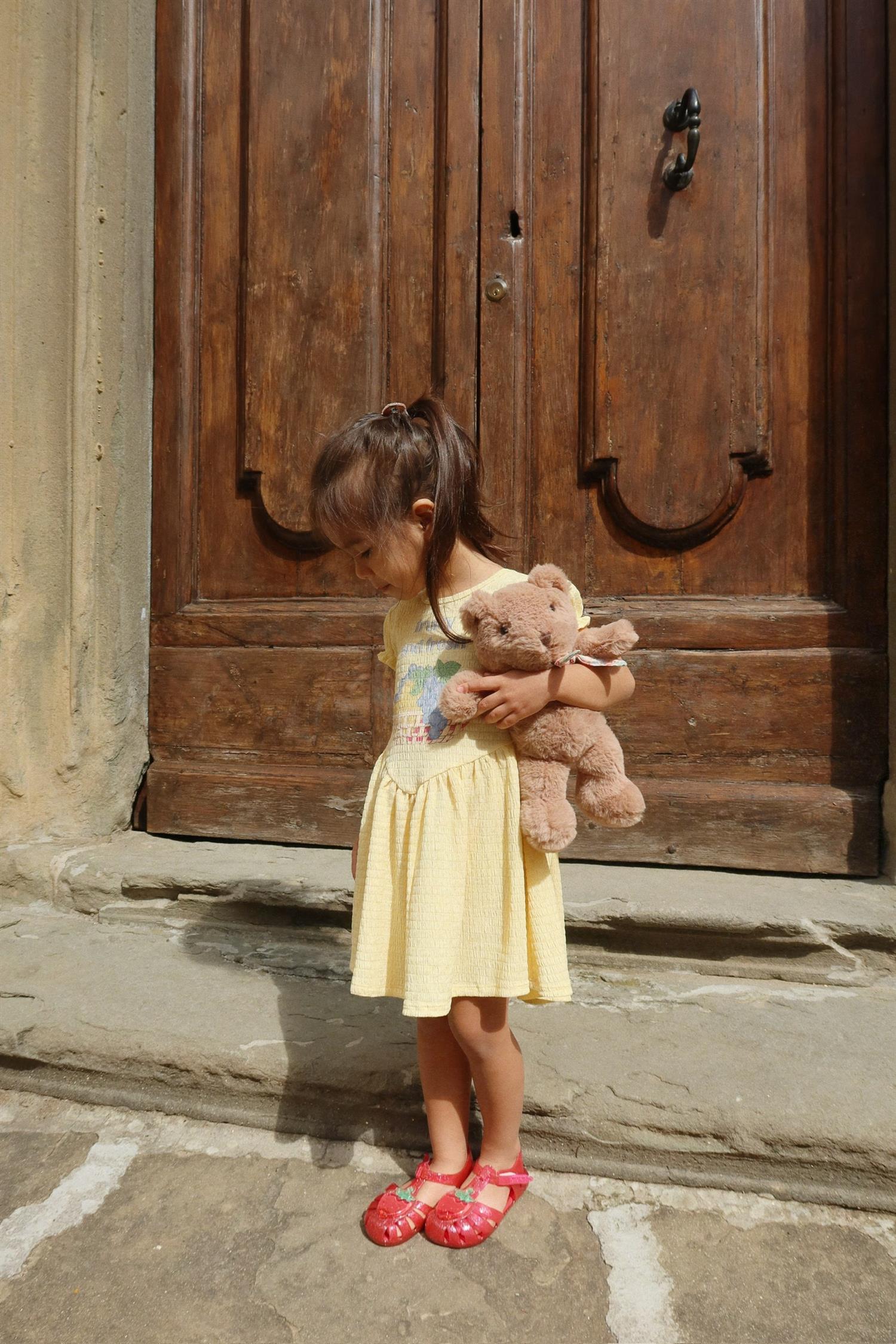 KONGES SLØJD Solilja Dress Lysegul - Farmor Ingvarda