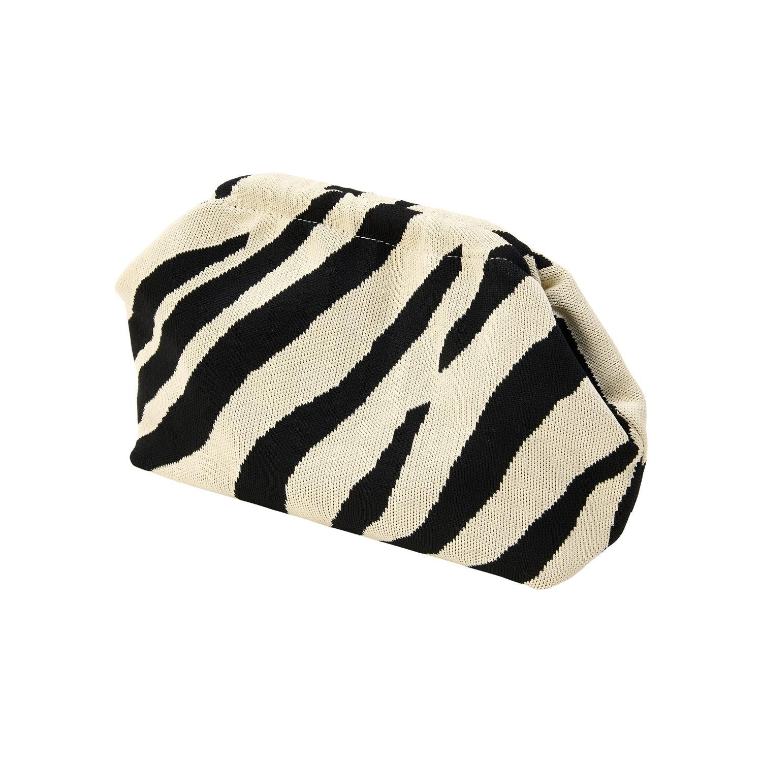 PICO Rosalia Clutch Zebra Krem/Svart