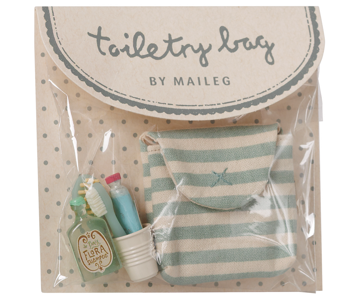 MAILEG Toothbrush set in bag,Mouse