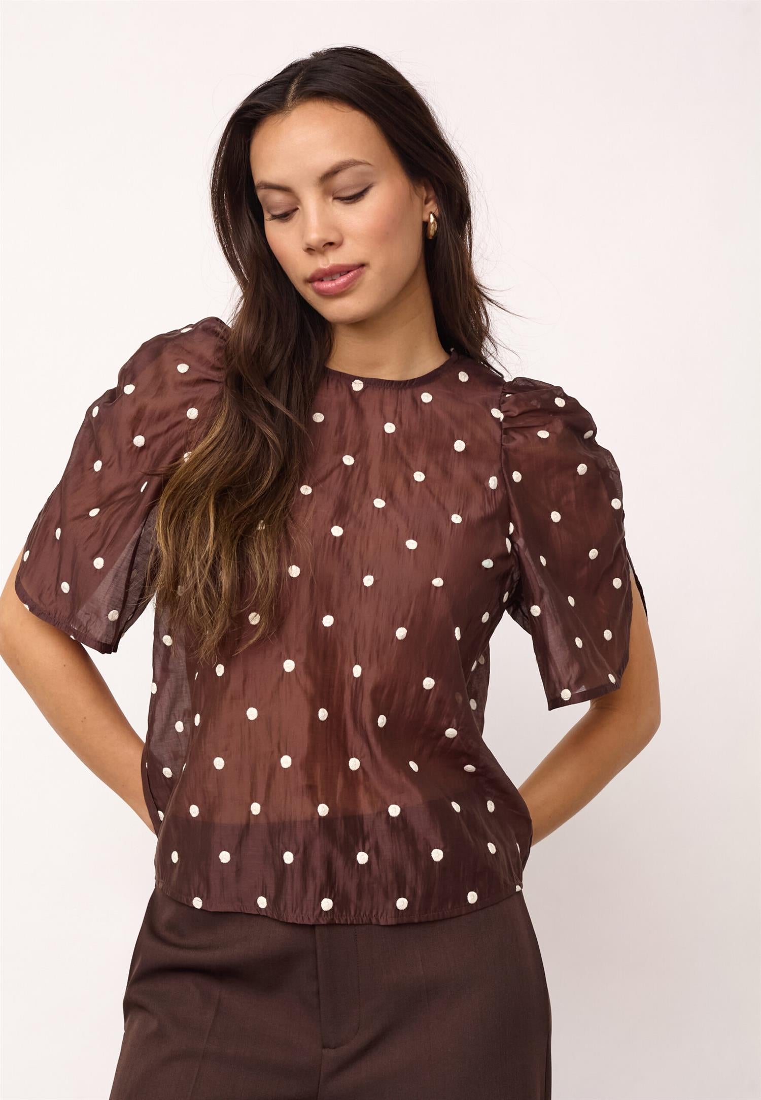 CO´ COUTURE Dita Dot Blouse