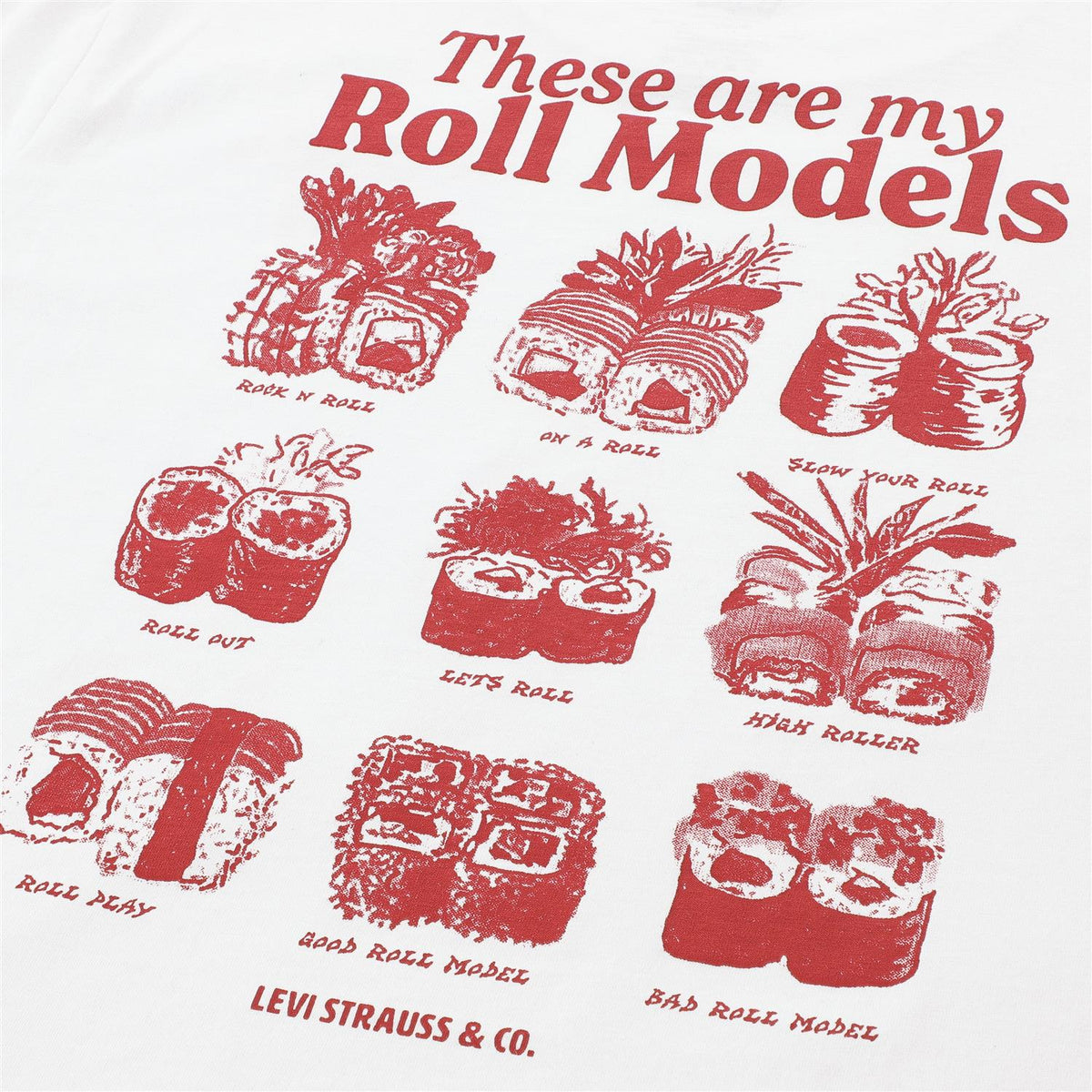 LEVIS 4-14ÅR T-skjorte Roll Models