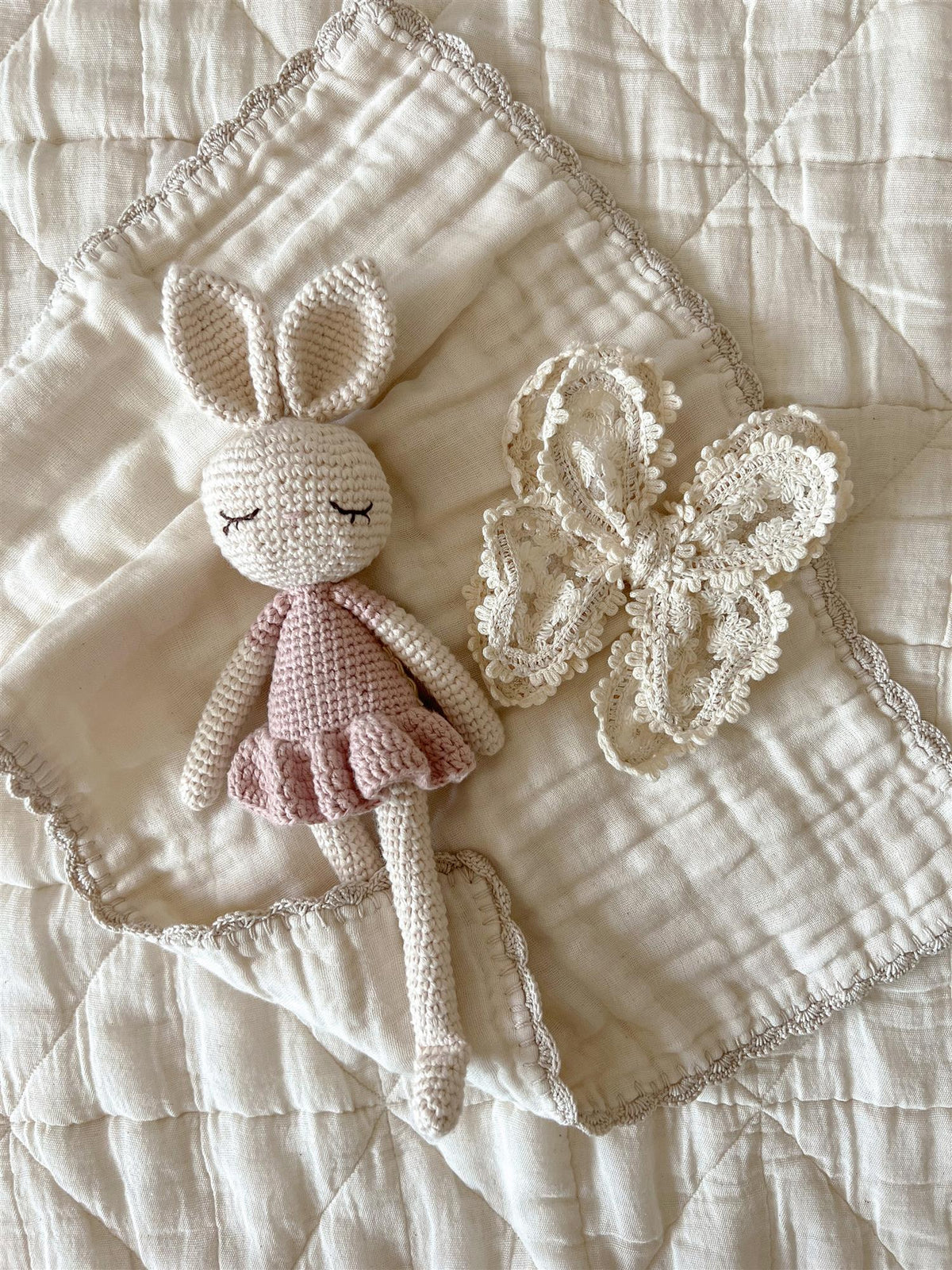 PATTI OSLO Kosedyr,Ballerina Krem/Rosa