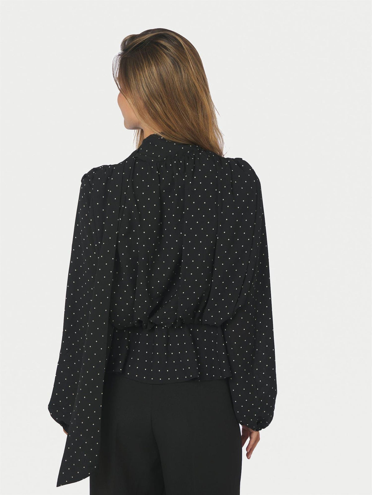 NEO NOIR Ettalie Dot Blouse
