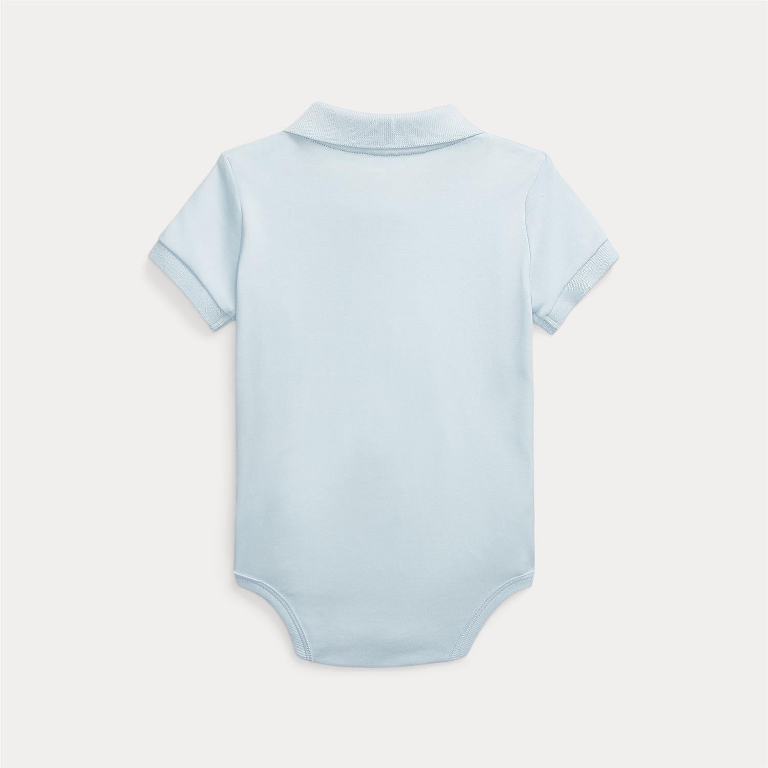 RALPH LAUREN Baby 0-24mnd. Body med kort arm Lyseblå