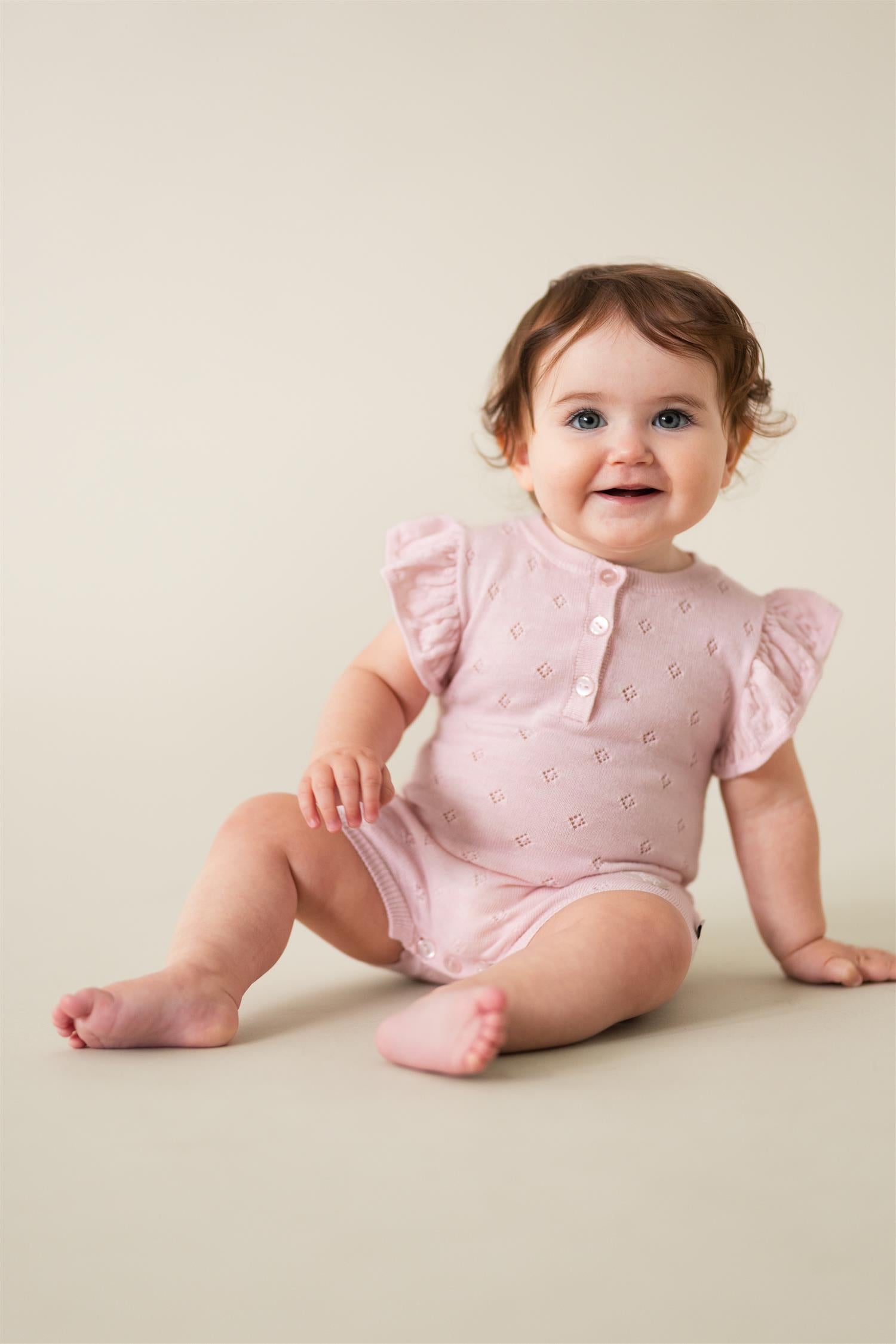 LILLELAM Romper July Himmelrosa