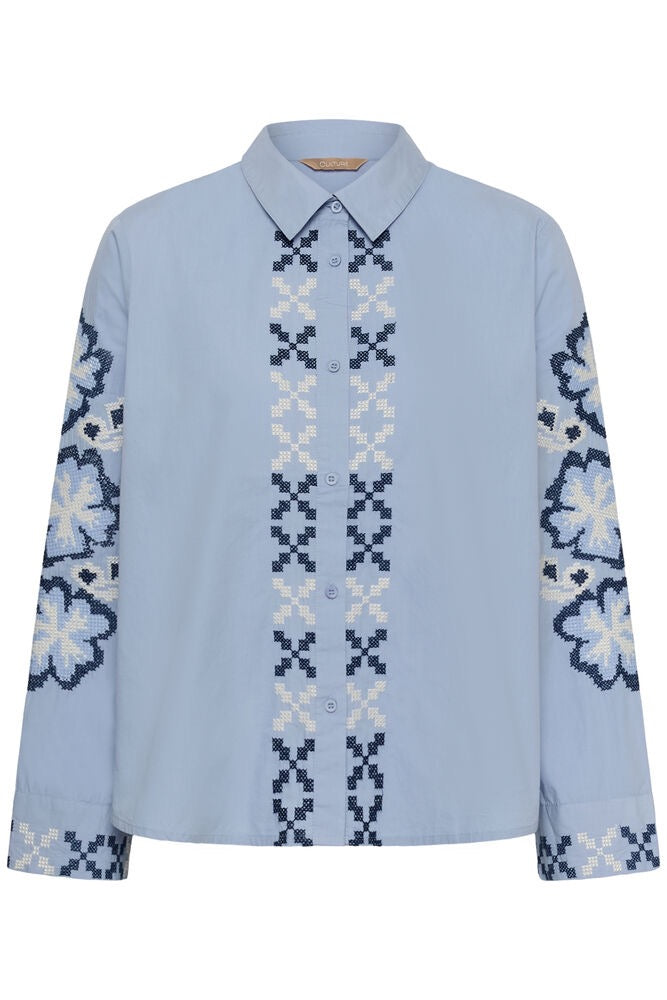 CULTURE Breezy Shirt Blue