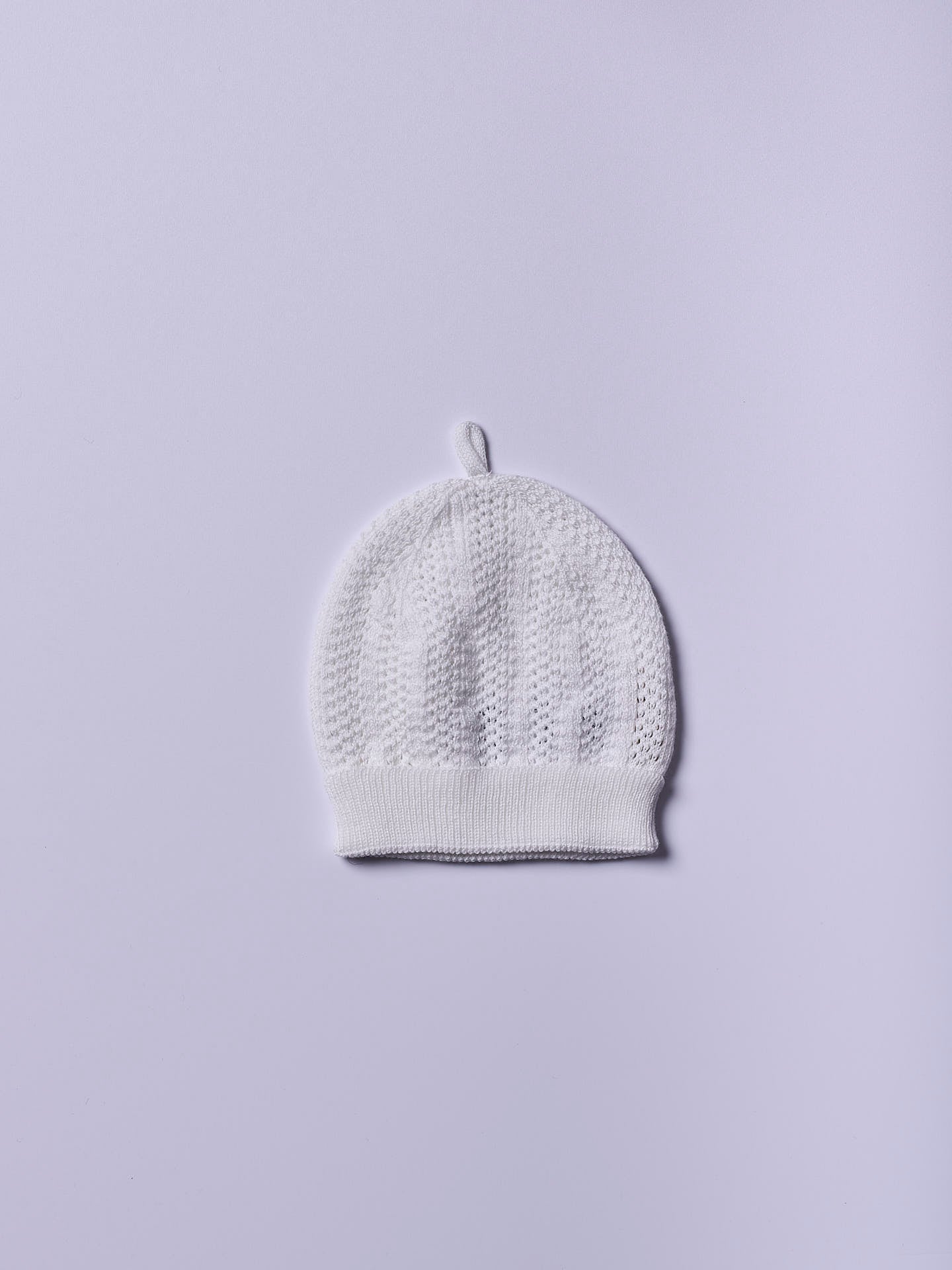 WEDOBLE Babylue m/hullmønster Hvit