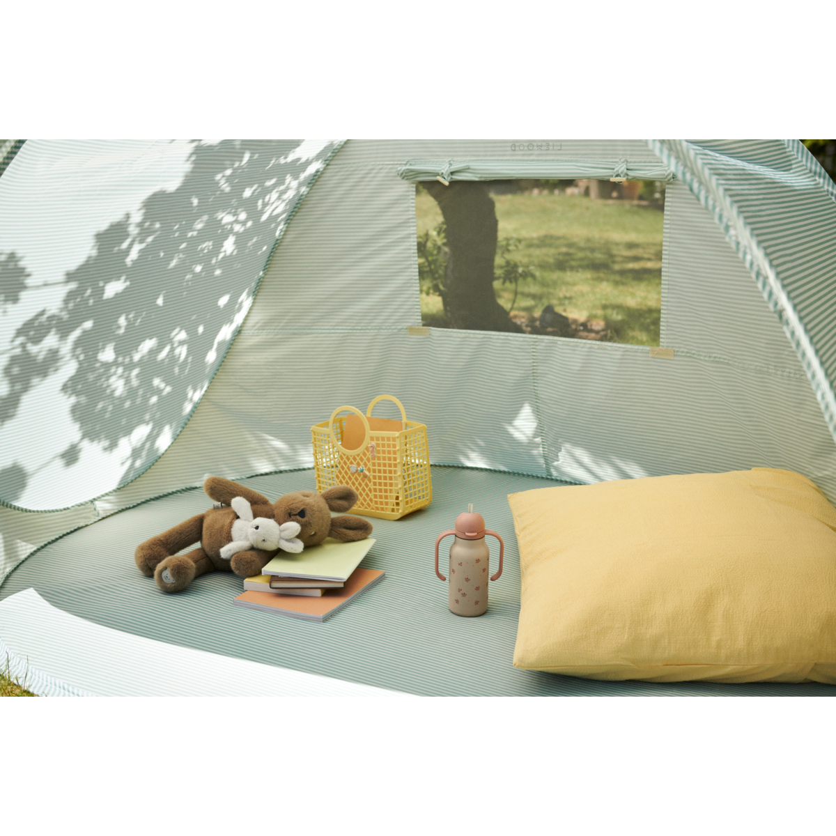 LIEWOOD Samantha Basket w.charms,liten Lysegul