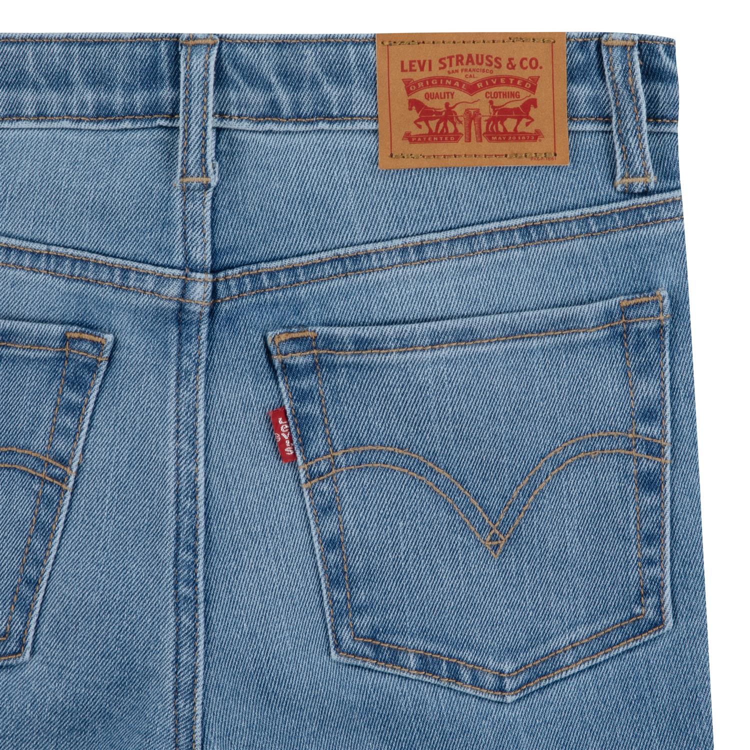LEVIS 4-14ÅR 726 High Rise Flare Jeans Jeans Blå