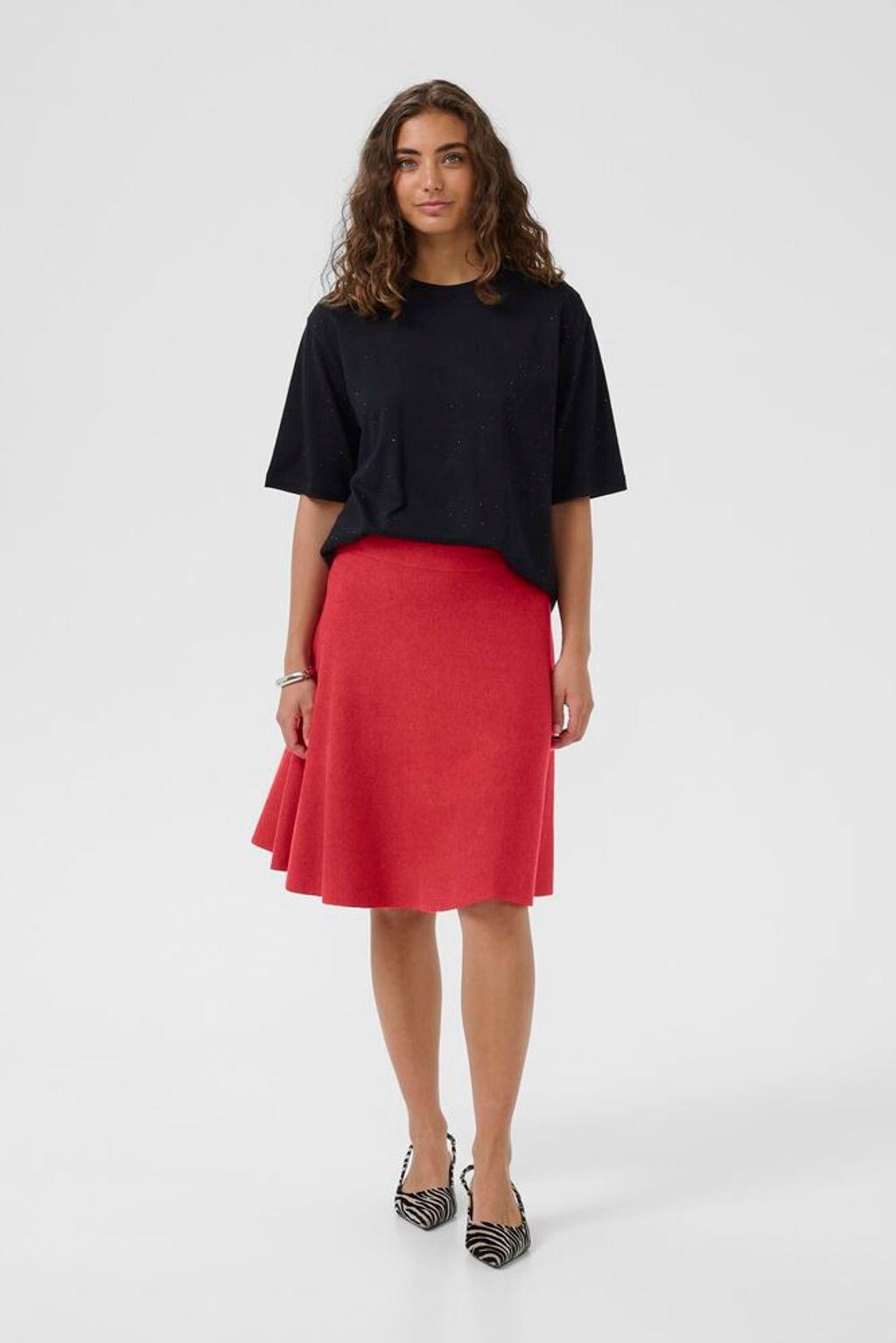 CULTURE Annemarie Skirt Red