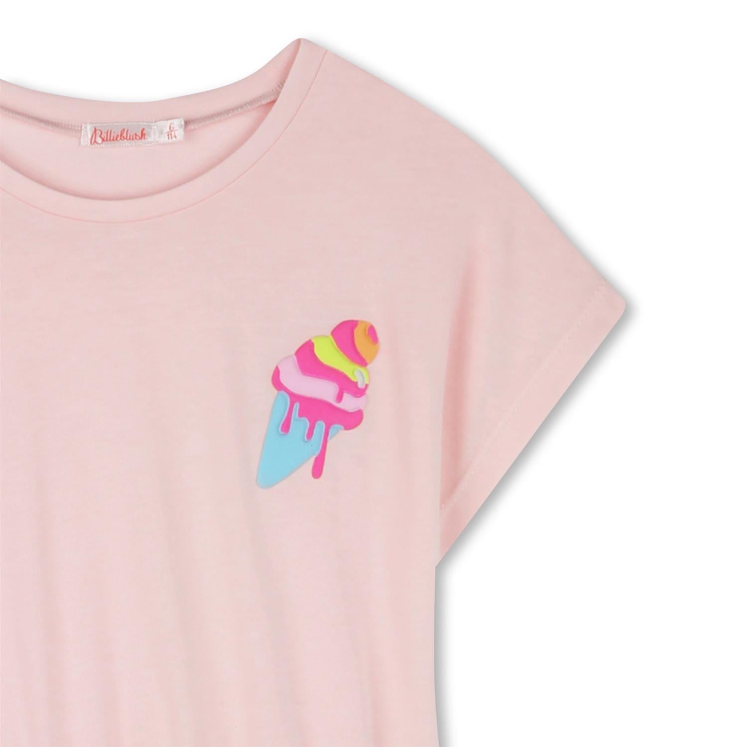 BILLIEBLUSH Kjole m/tyllskjørt Pudder-Rosa