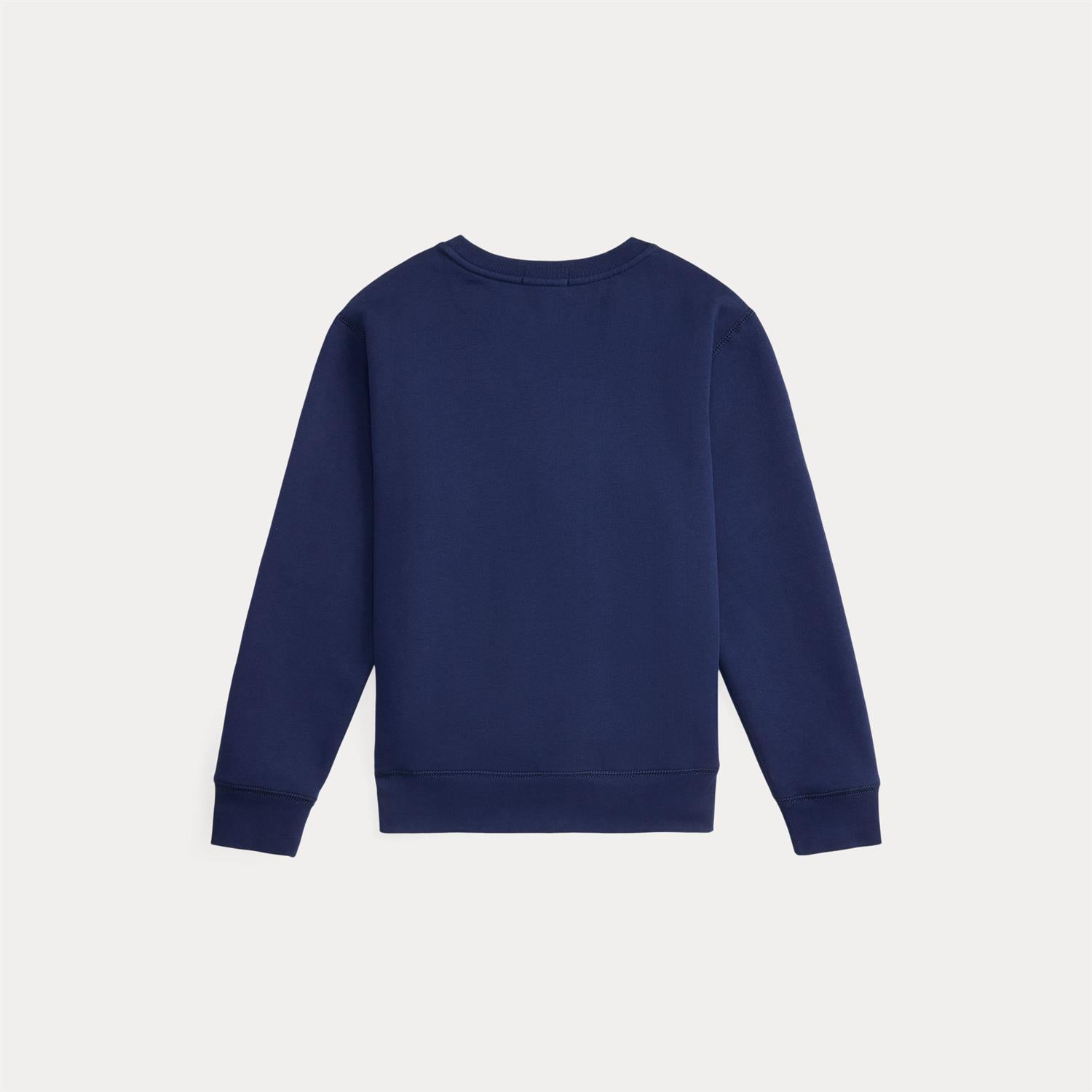 RALPH LAUREN 8-16År Polo Bear Sweatshirt Navy Blue - Farmor Ingvarda
