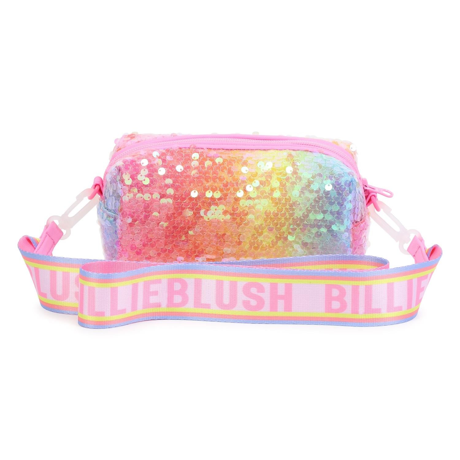 BILLIEBLUSH Veske m/ paljetter Rosa