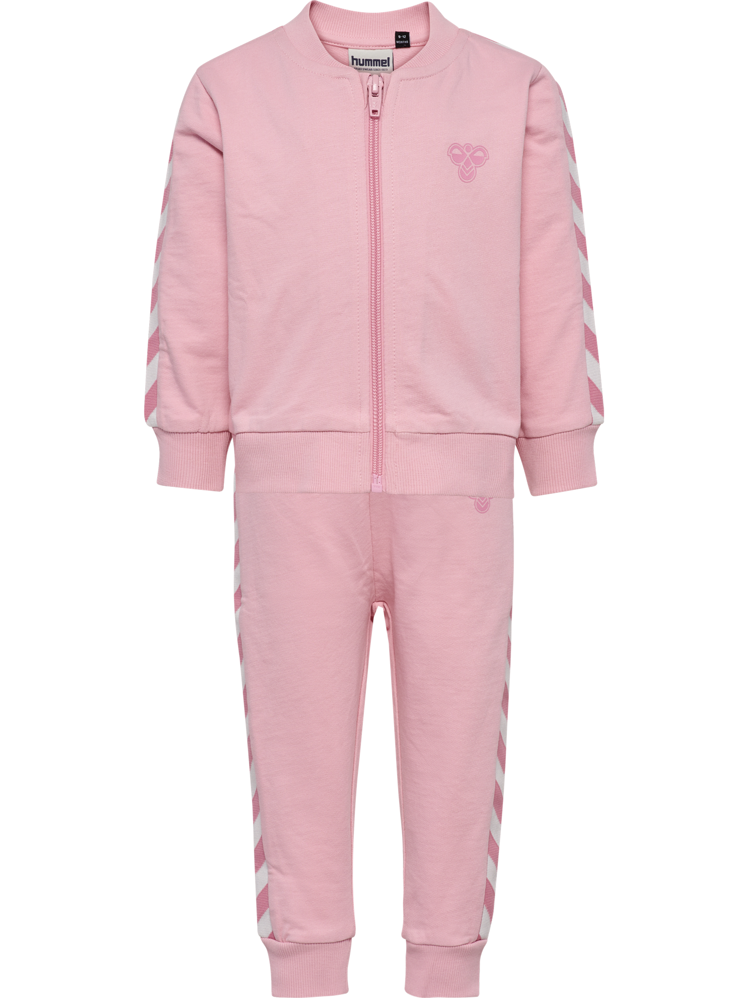 HUMMEL 0-4ÅR Mini Reg Chevron Set Rosa
