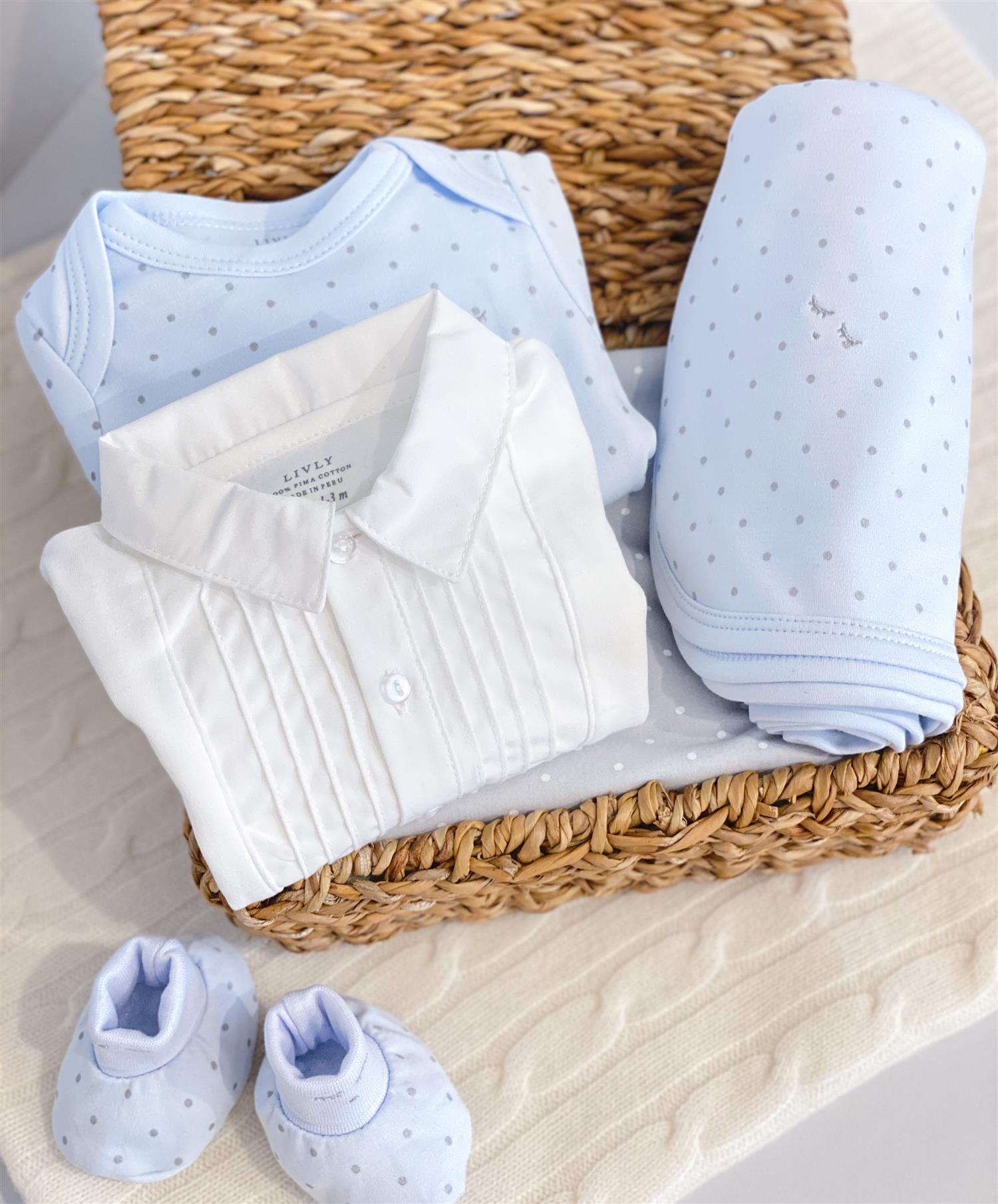 LIVLY Marlon Body m/krage Hvit