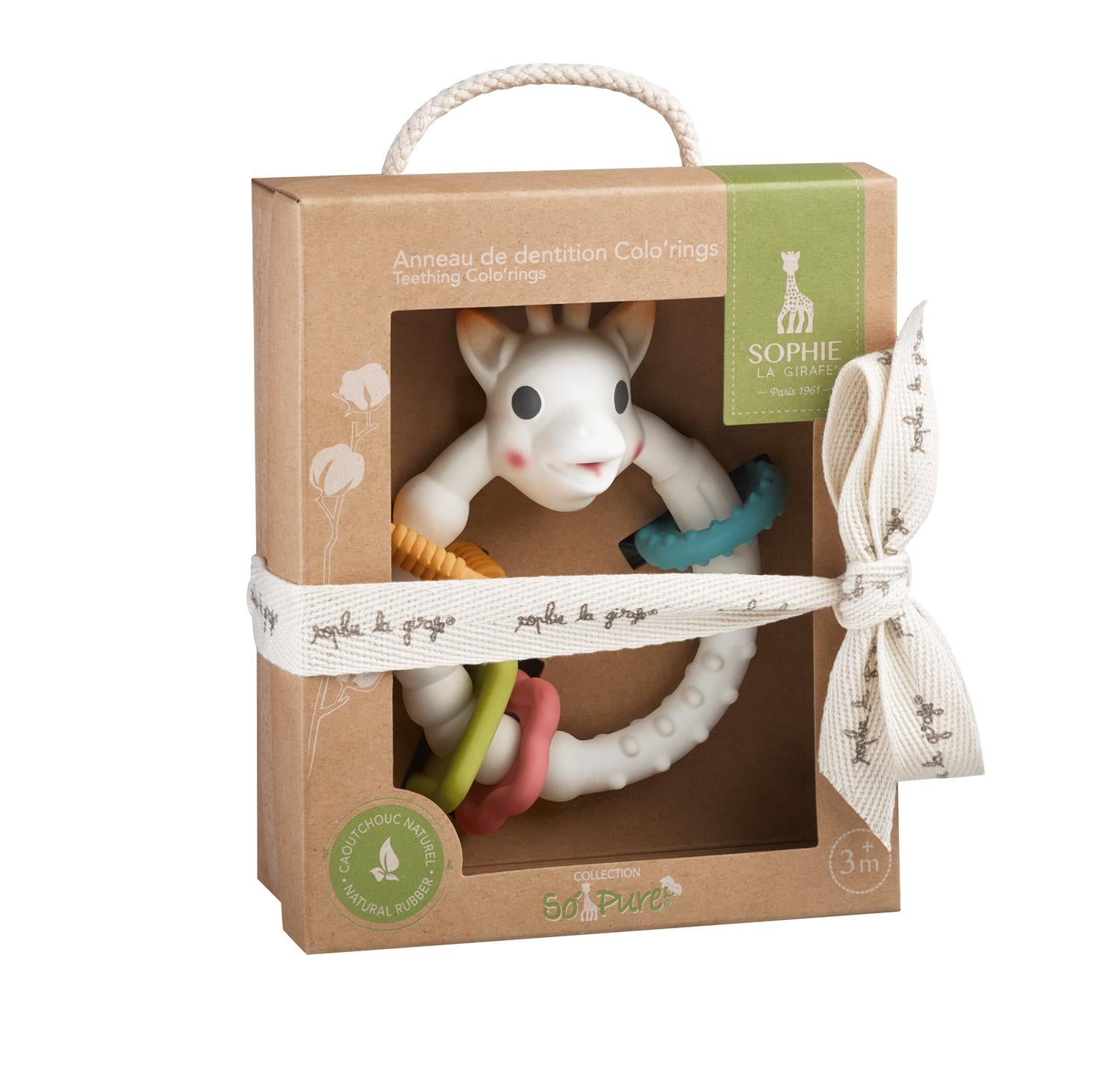 VULLI, SOPHIE LA GIRAFE So pure Teething Colorings