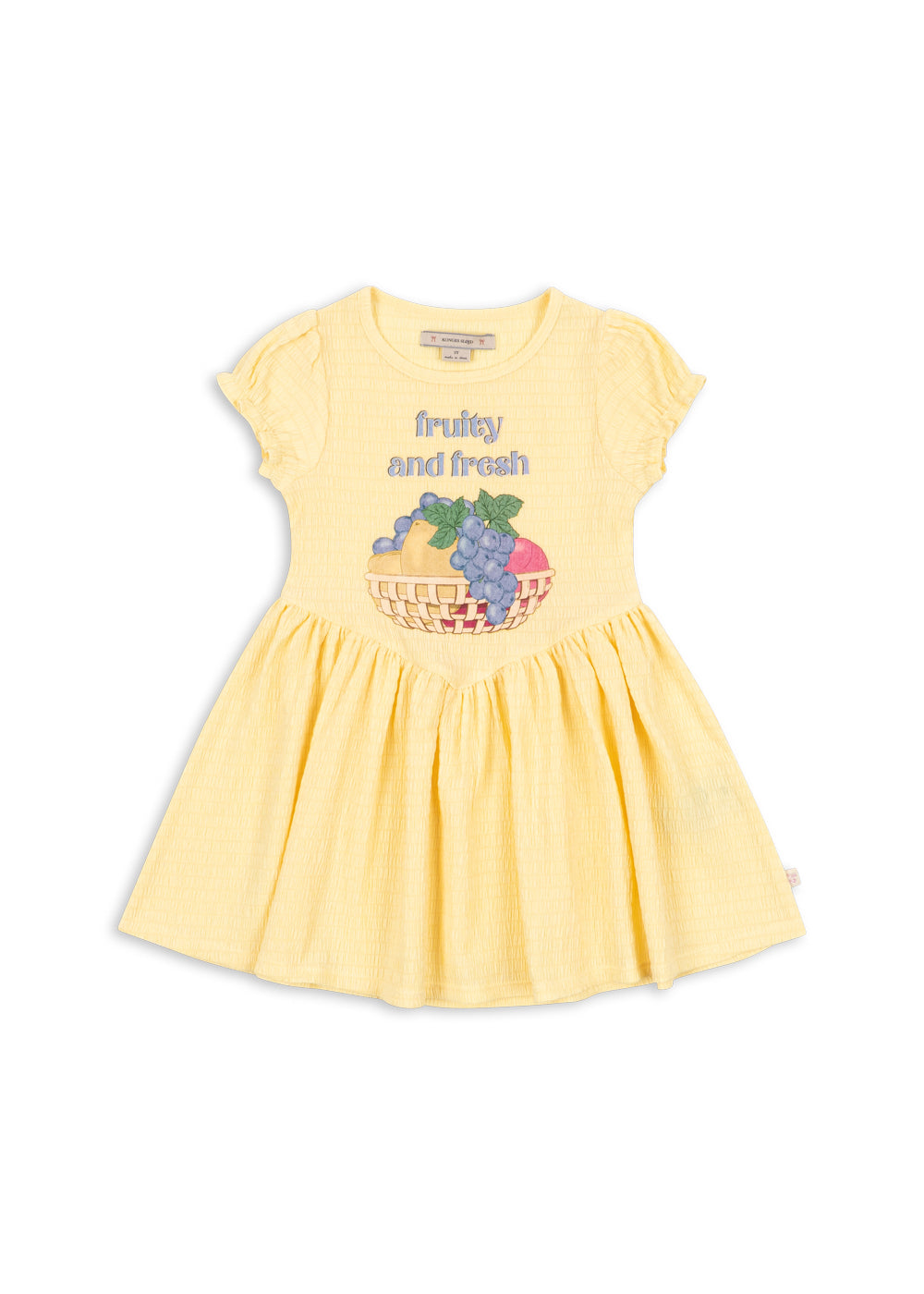 KONGES SLØJD Solilja Dress Lysegul - Farmor Ingvarda