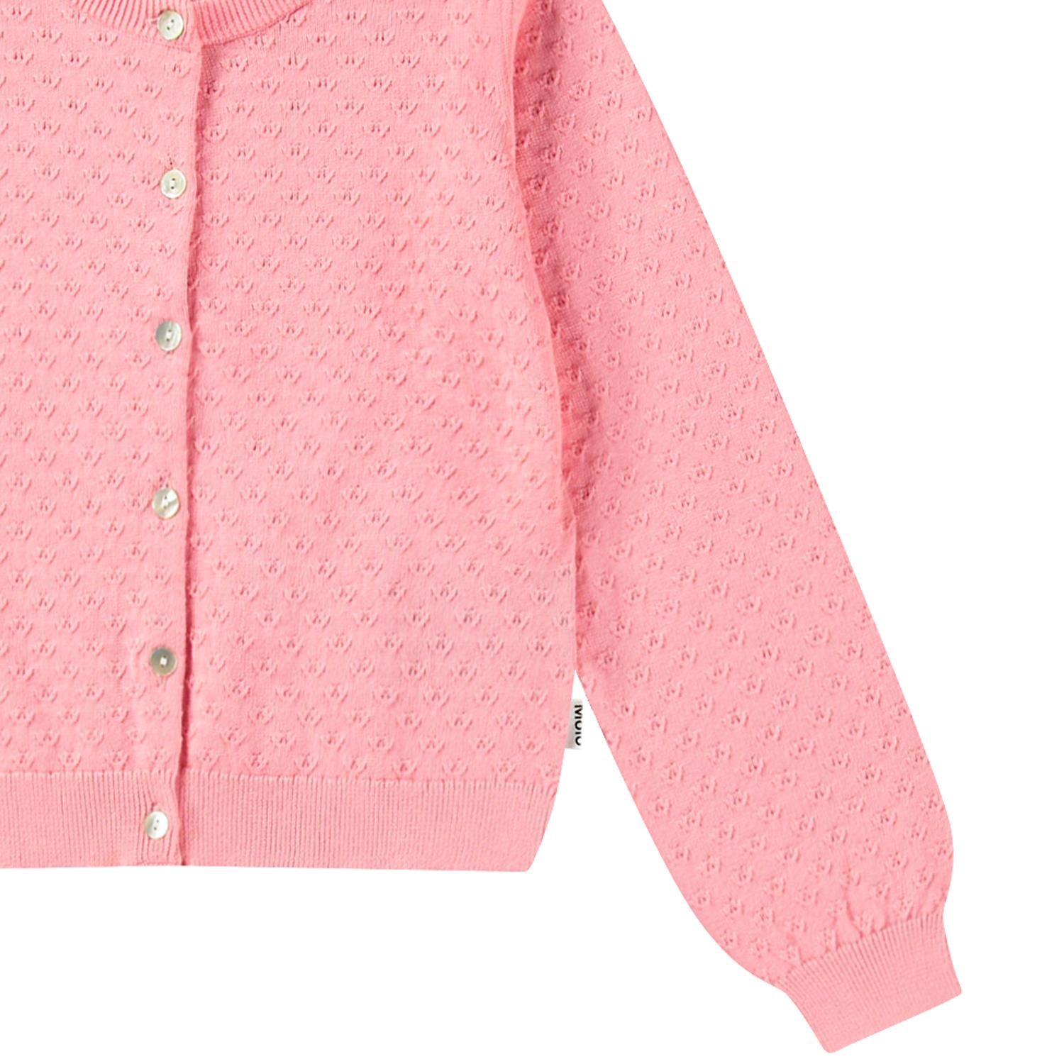 MOLO 4-12ÅR Georgina Cardigan Rosa