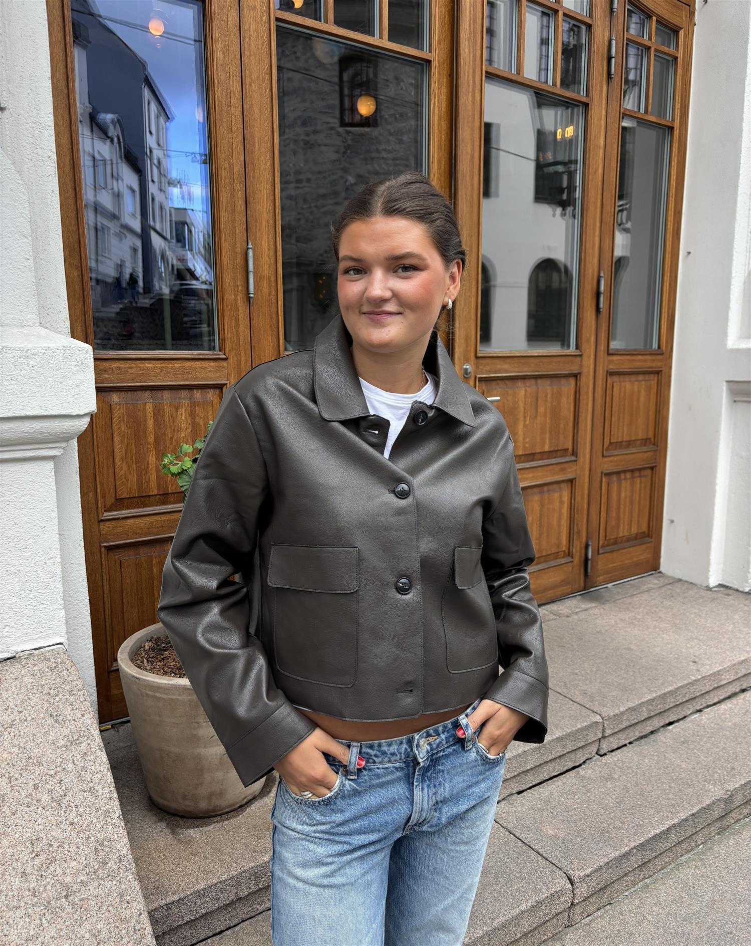 NEO NOIR Romana Faux PU Jacket