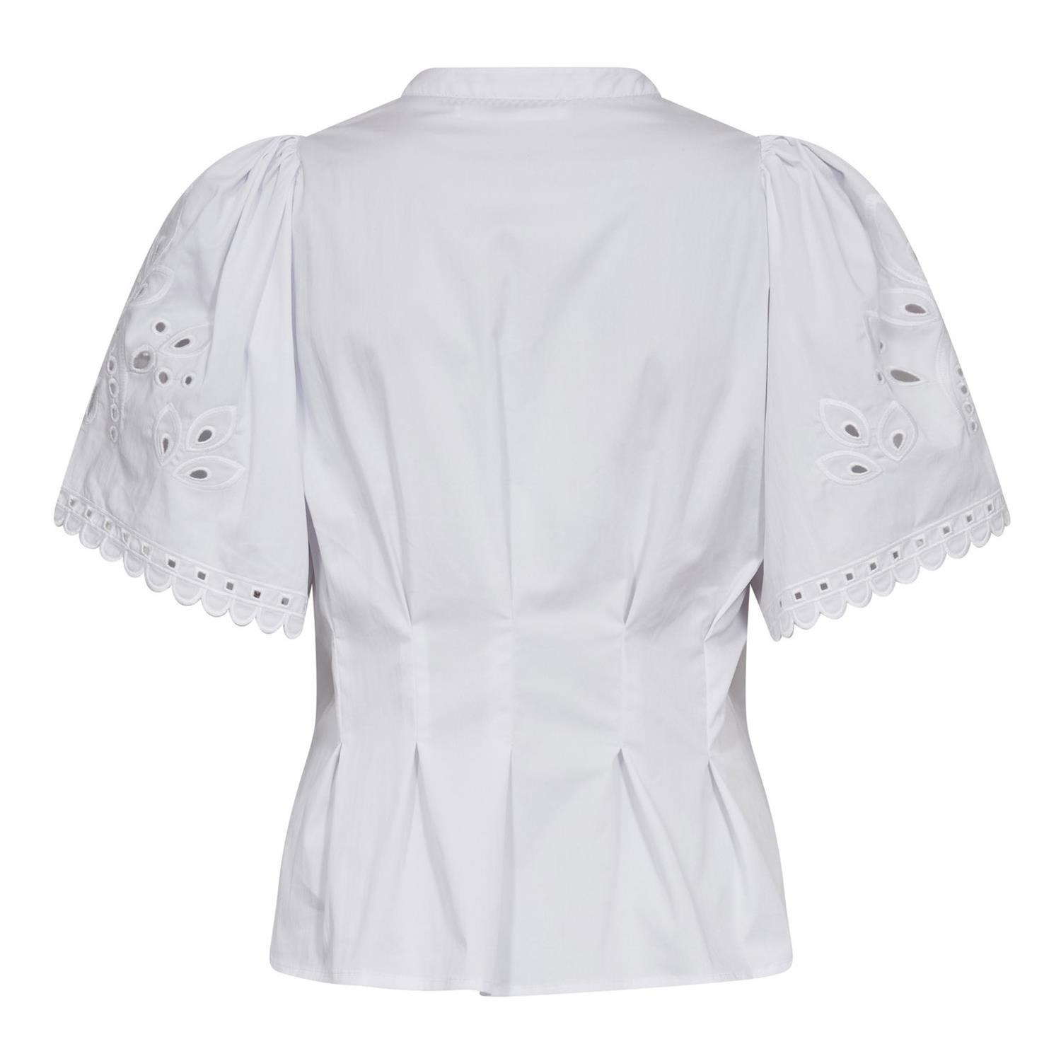CO´ COUTURE Poppy Emb V-Shirt - Farmor Ingvarda