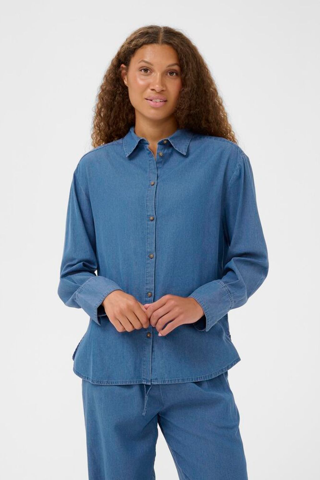 SAINT TROPEZ Ojetta Shirt - Farmor Ingvarda