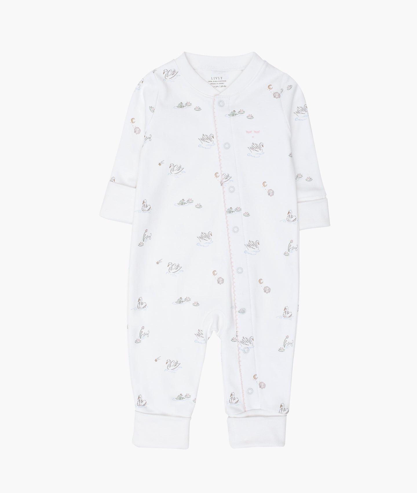 LIVLY Swans Overall Hvit