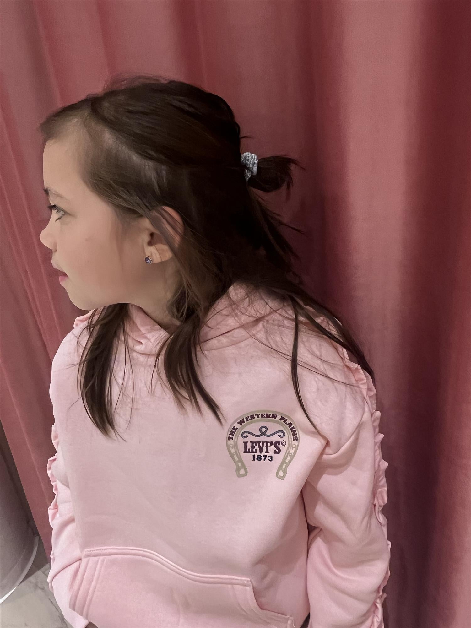 LEVIS Hettegenser m/rysjer Rosa