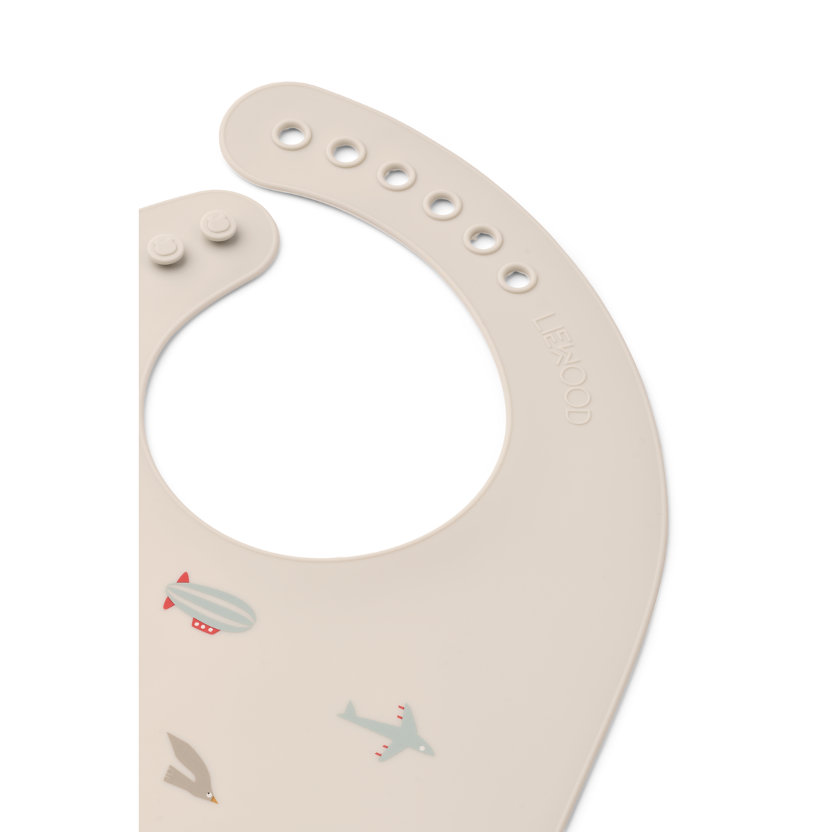 LIEWOOD Tilda Silicone Bib,2pk. Aviator
